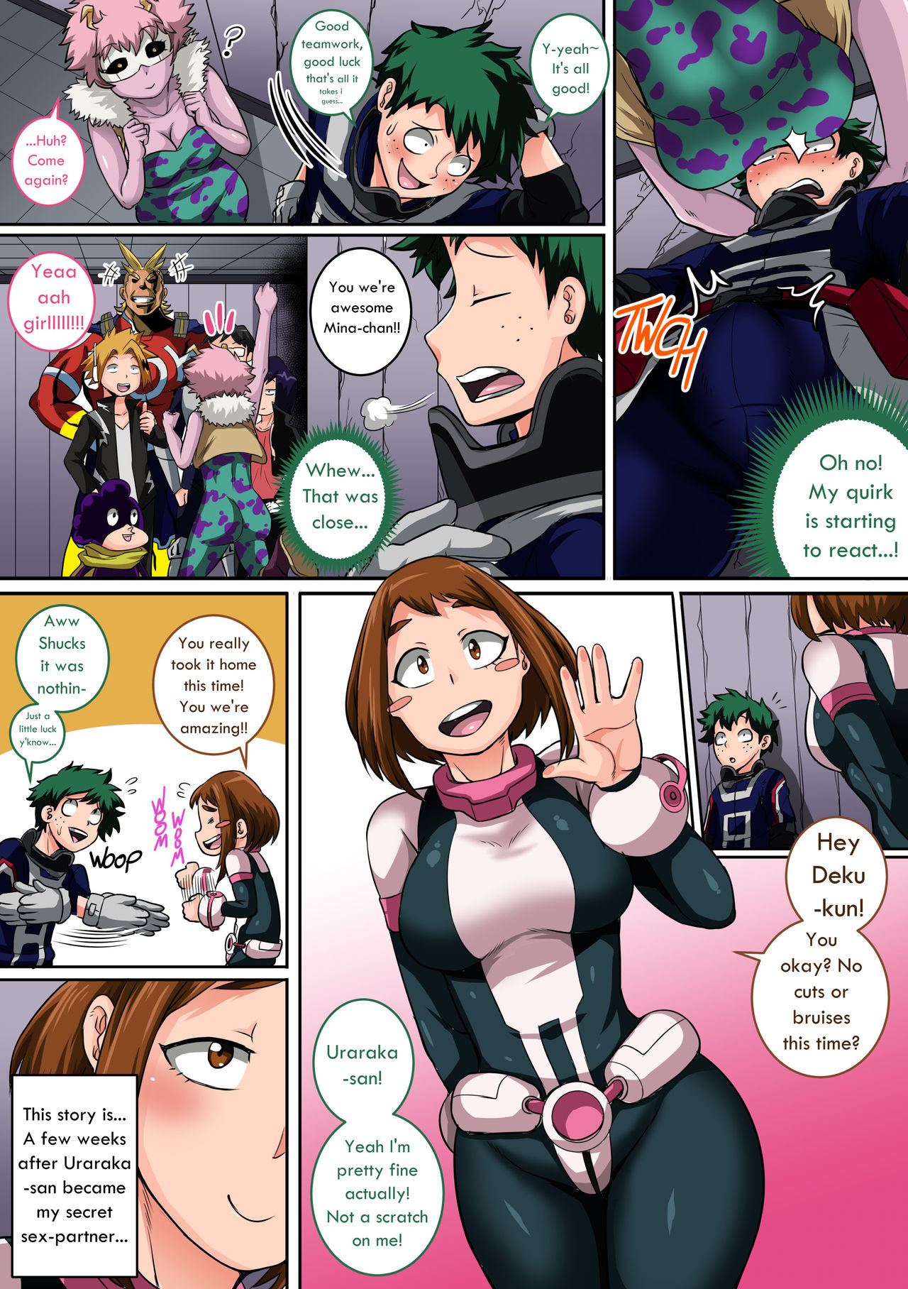 Boku no Harem Academia: 4-wa “Koakuma no Itazura” | My Harem Academia 4: Mischiefs of a Little Devil — preview page 3