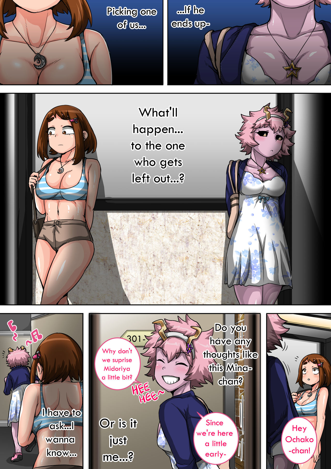 Boku no Harem Academia: 5-wa “Harem no Hajimari” | My Harem Academia 5: The Start of a Harem – Chapter 1 – page 61