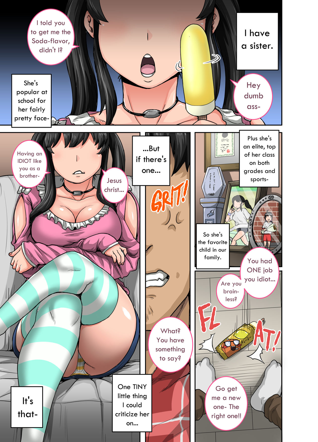 Mukatsuku Imouto wa Chanto Shikaranakucha!! | Annoying Sister Needs to Be Scolded!! — preview page 3