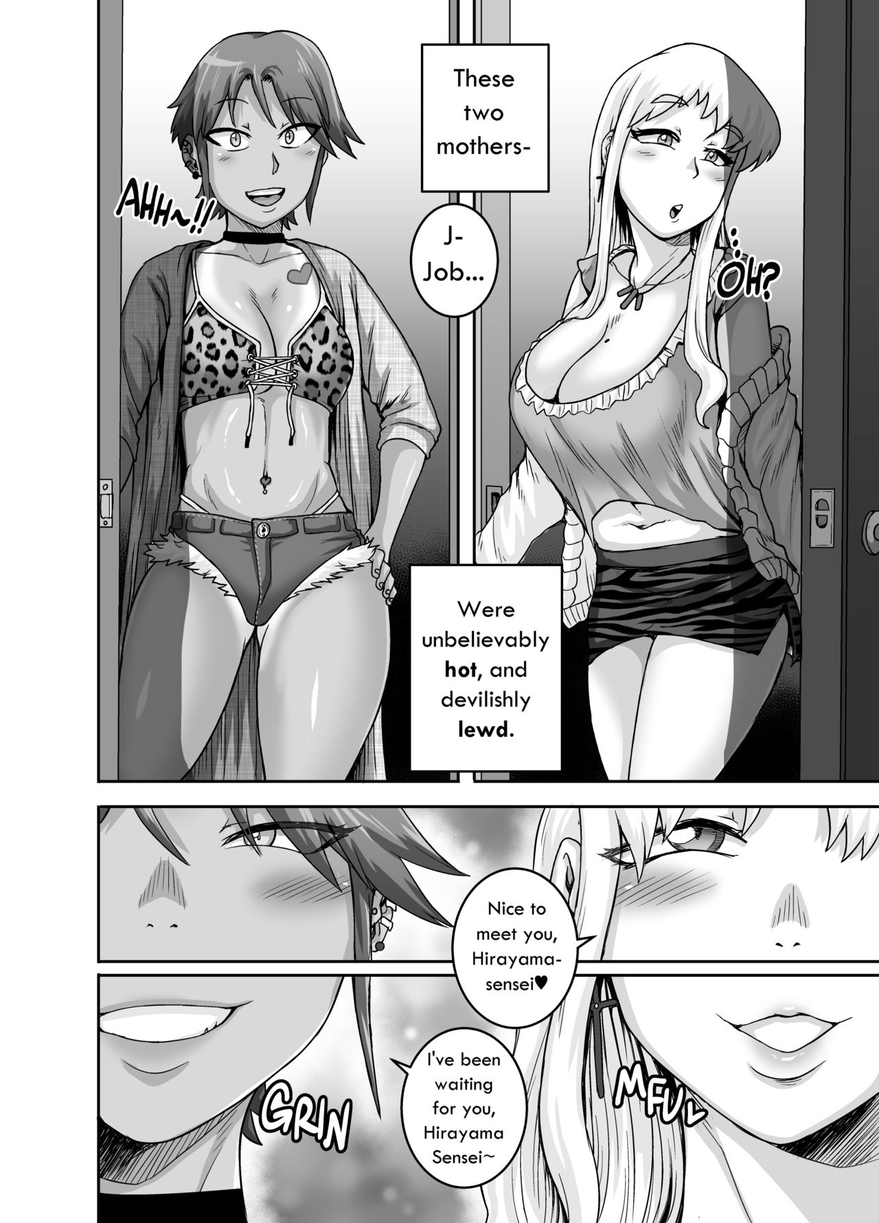 Hungry Single Mothers ~Ochinpo Oogui Kaa-san-tachi ni Taberareru Ore~ — preview page 3