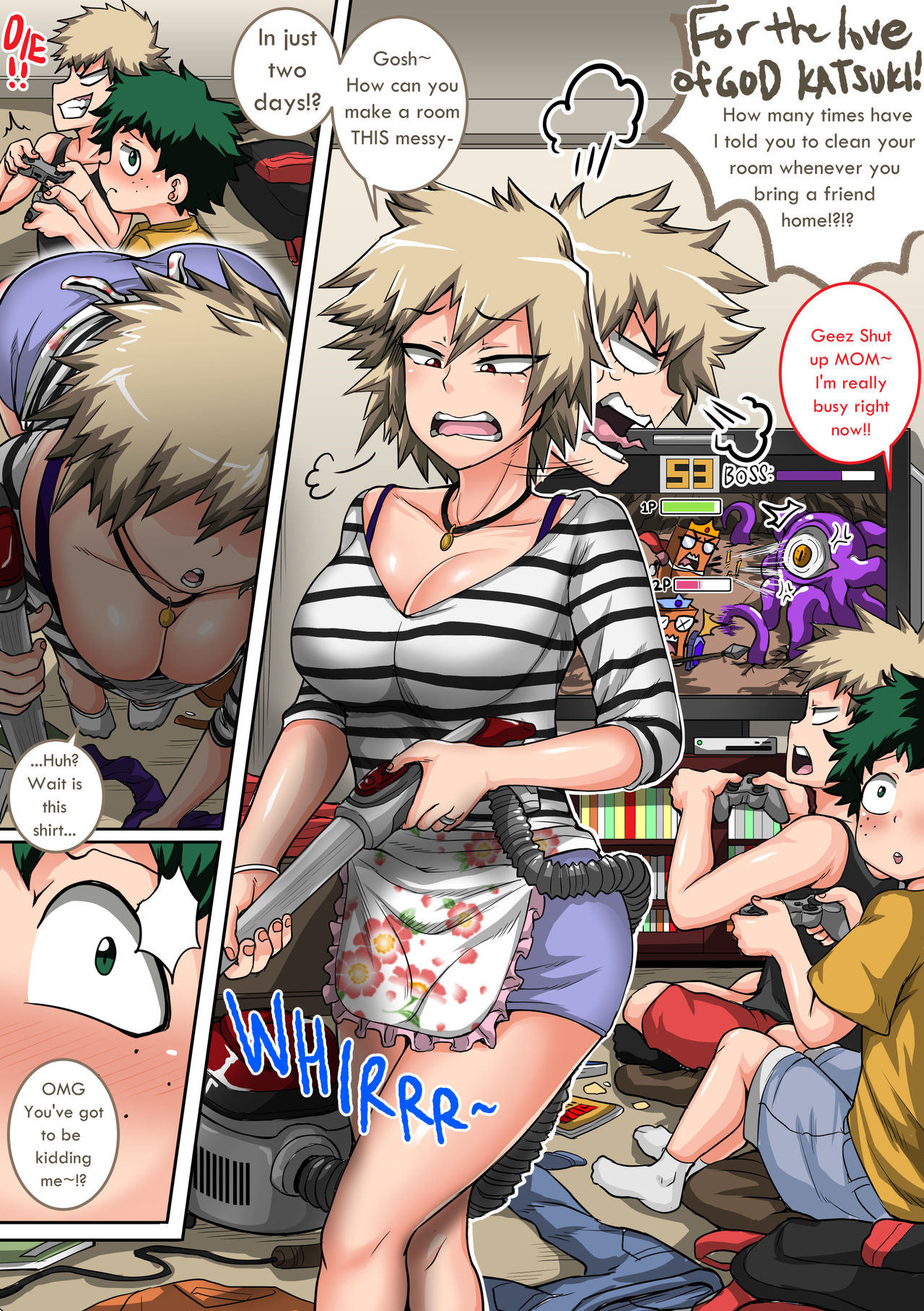 Bakugou Mama Rakugaki 1~15 + Bonus | Bakugou’s Mom Doodle 1~15 + Bonus — preview page 13