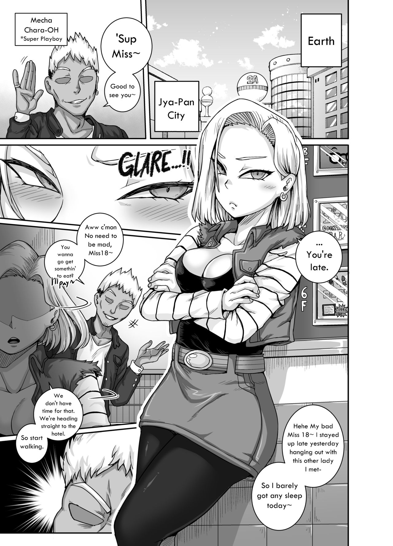 Seiyoku ni Katenai Android | The Lady Android who Lost to Lust — preview page 4