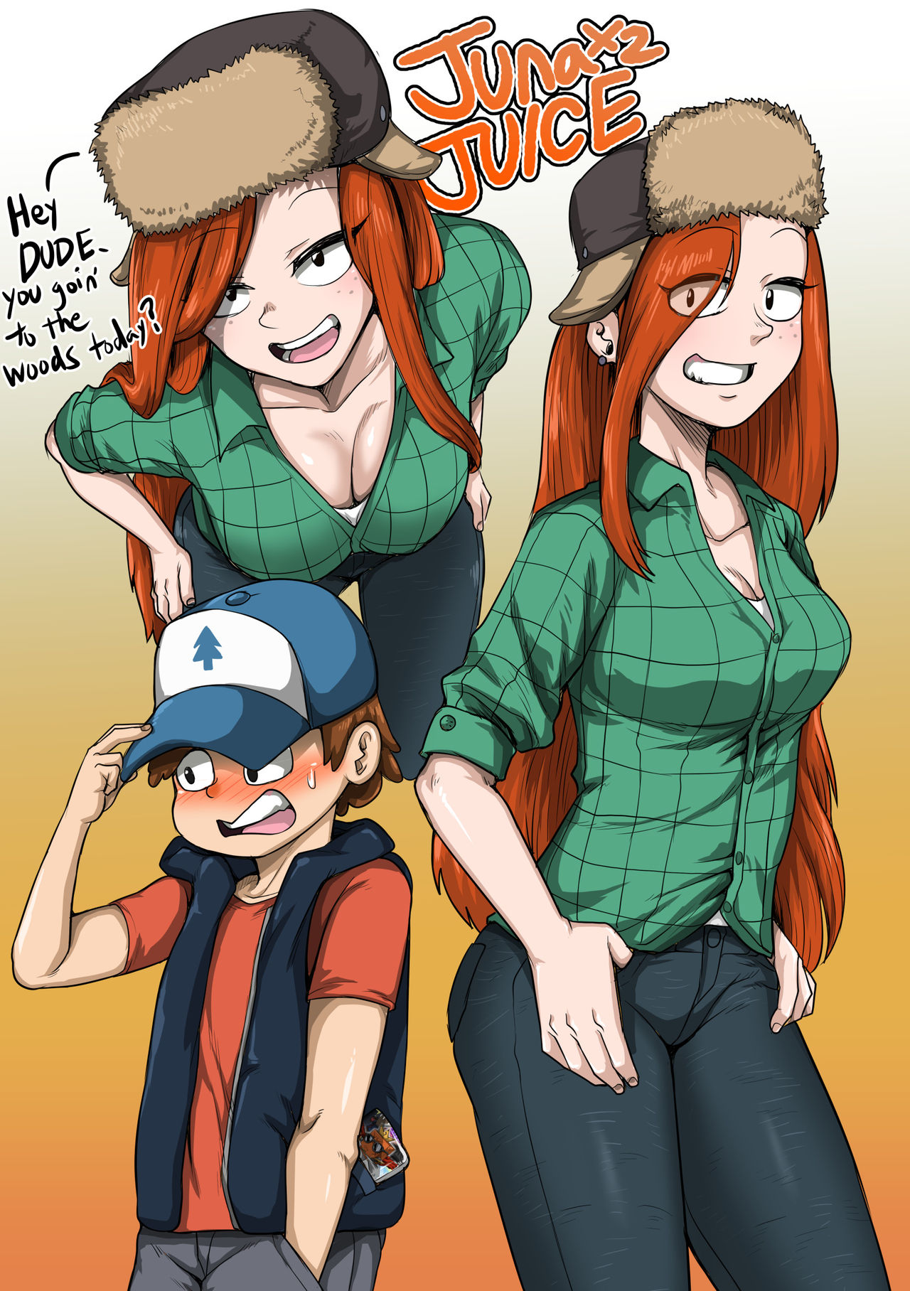 Gravity Falls Graffiti — preview page 1