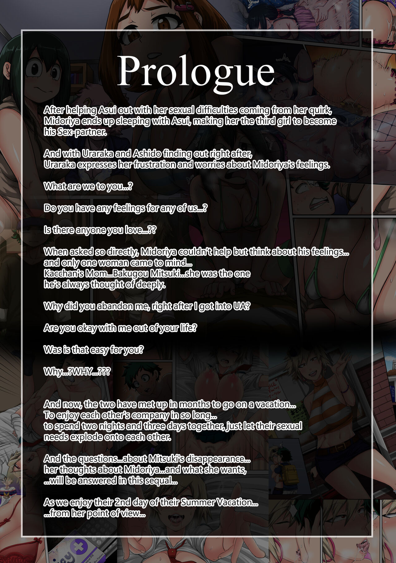 Boku no Harem Academia Bakugou Mama to no Natsuyasumi “Chuunen” | Summer Vacation With Bakugo’s Mom Part Two — preview page 2