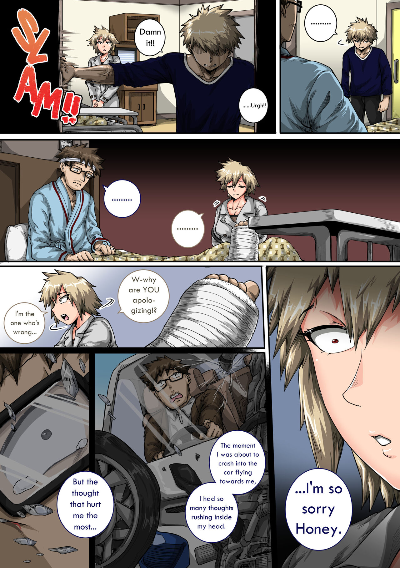 Boku no Harem Academia Bakugou Mama to no Natsuyasumi “Chuunen” | Summer Vacation With Bakugo’s Mom Part Two — preview page 6
