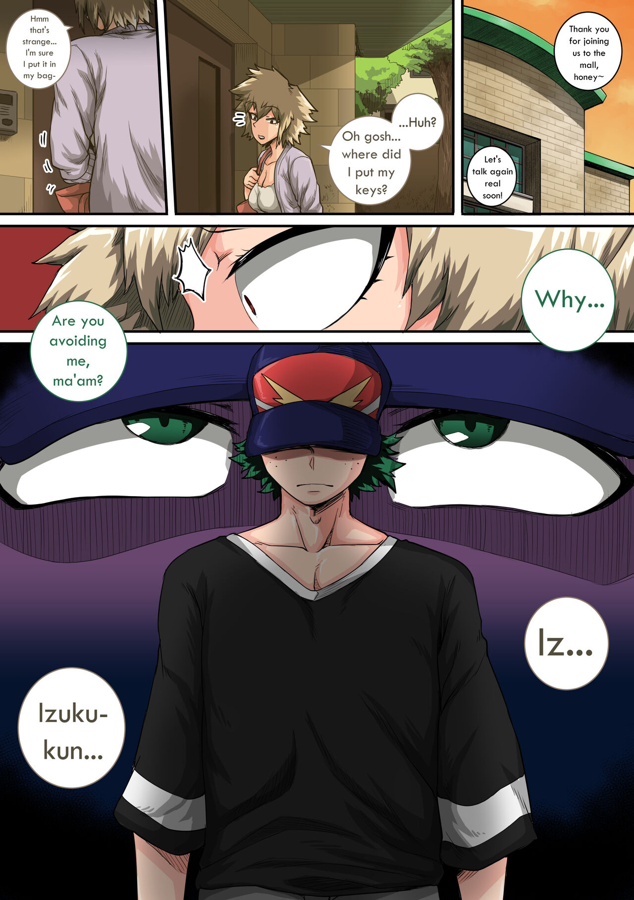 Boku no Harem Academia Bakugou Mama to no Natsuyasumi “Chuunen” | Summer Vacation With Bakugo’s Mom Part Two — preview page 16