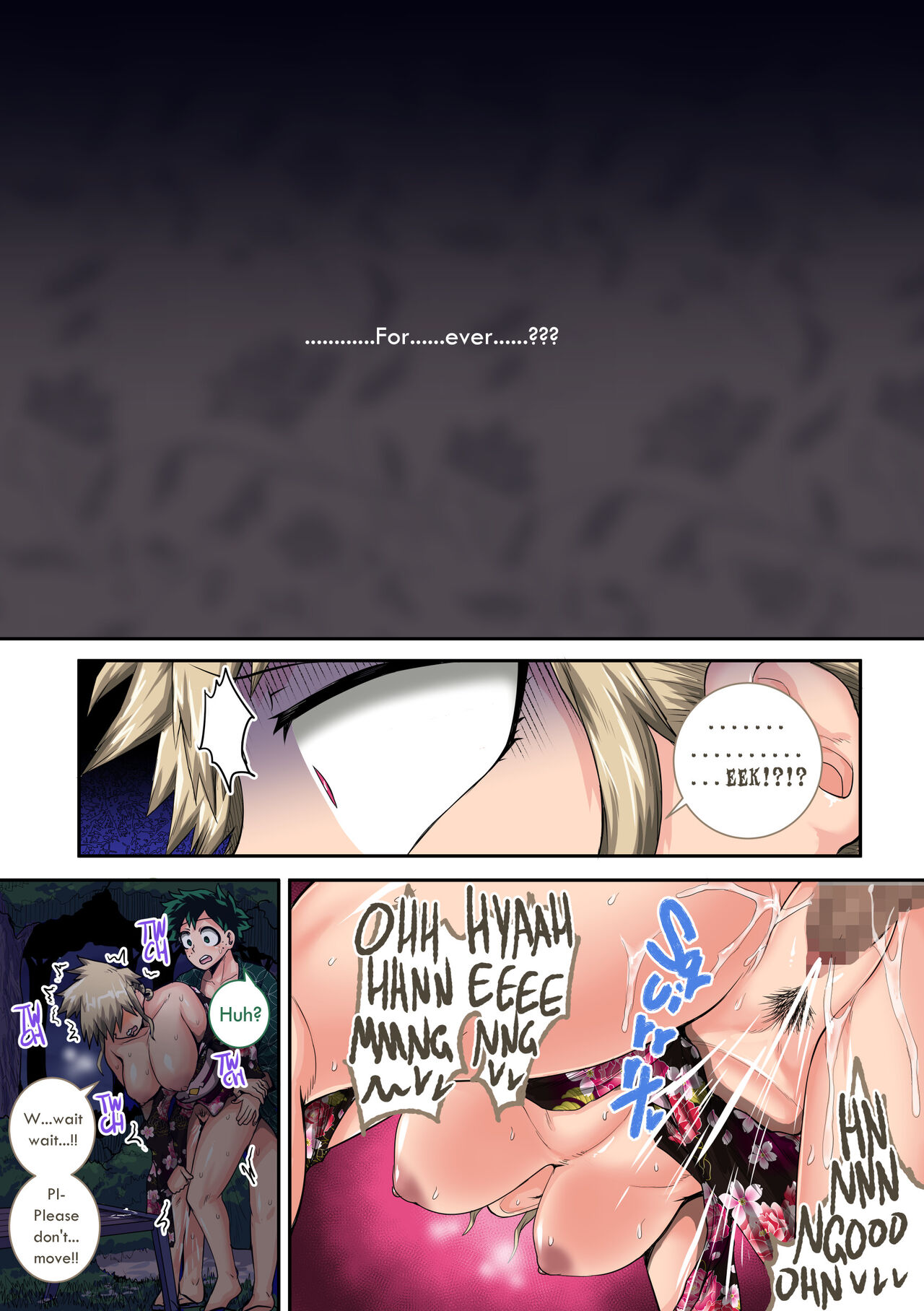 Boku no Harem Academia Bakugou Mama to no Natsuyasumi “Chuunen” | Summer Vacation With Bakugo’s Mom Part Two – Chapter 1 – page 60