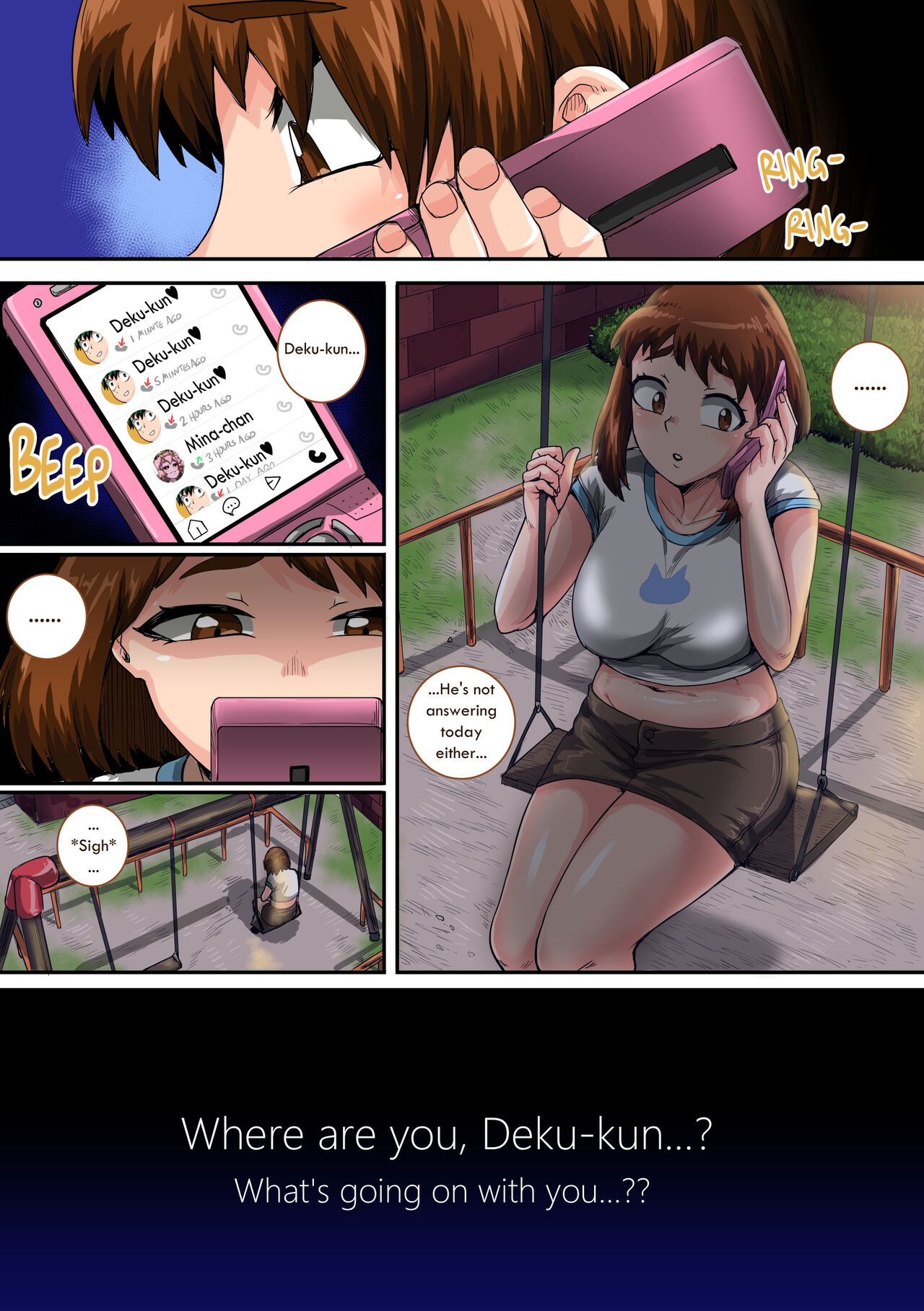 Boku no Harem Academia Bakugou Mama to no Natsuyasumi “Chuunen” | Summer Vacation With Bakugo’s Mom Part Two – Chapter 1 – page 86