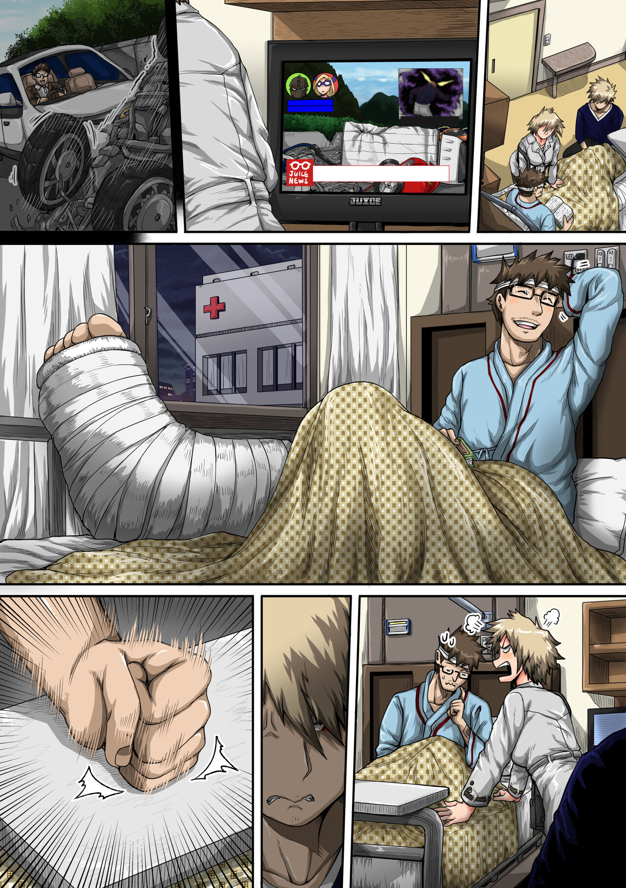 Boku no Harem Academia Bakugou Mama to no Natsuyasumi “Chuunen” | Summer Vacation With Bakugo’s Mom Part Two – Chapter 1 – page 94
