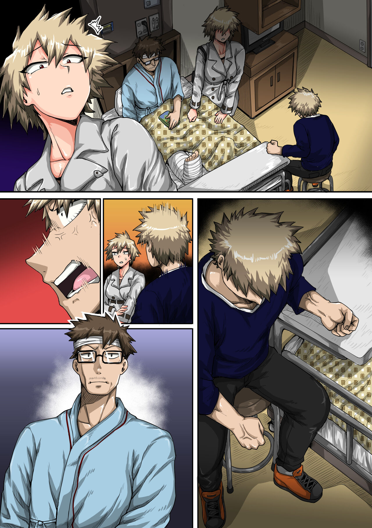 Boku no Harem Academia Bakugou Mama to no Natsuyasumi “Chuunen” | Summer Vacation With Bakugo’s Mom Part Two – Chapter 1 – page 95