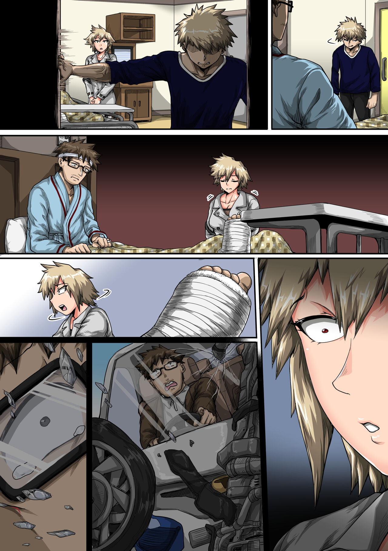 Boku no Harem Academia Bakugou Mama to no Natsuyasumi “Chuunen” | Summer Vacation With Bakugo’s Mom Part Two – Chapter 1 – page 96