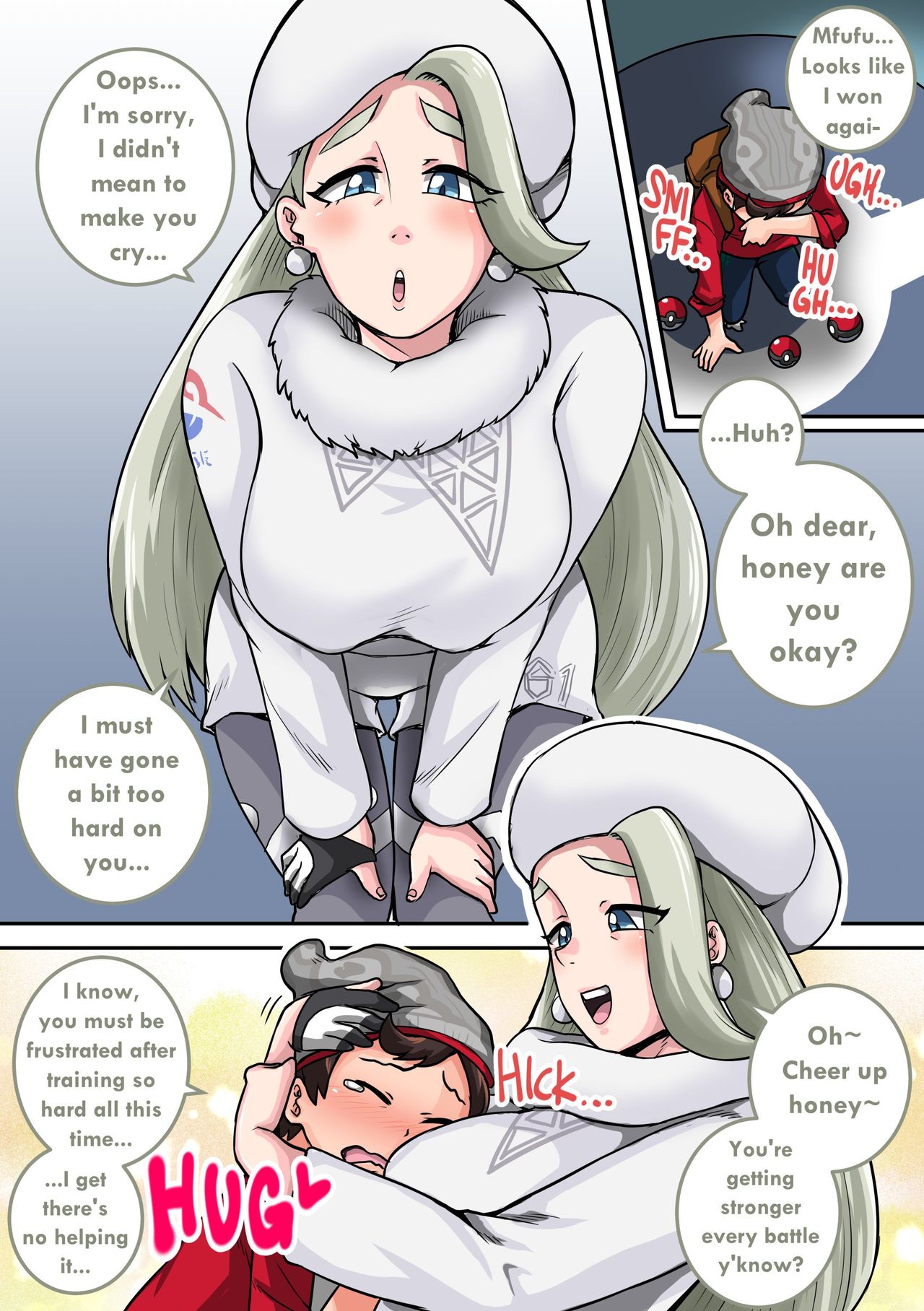 Pokémon Sword Shield Victor x Melony — preview page 1