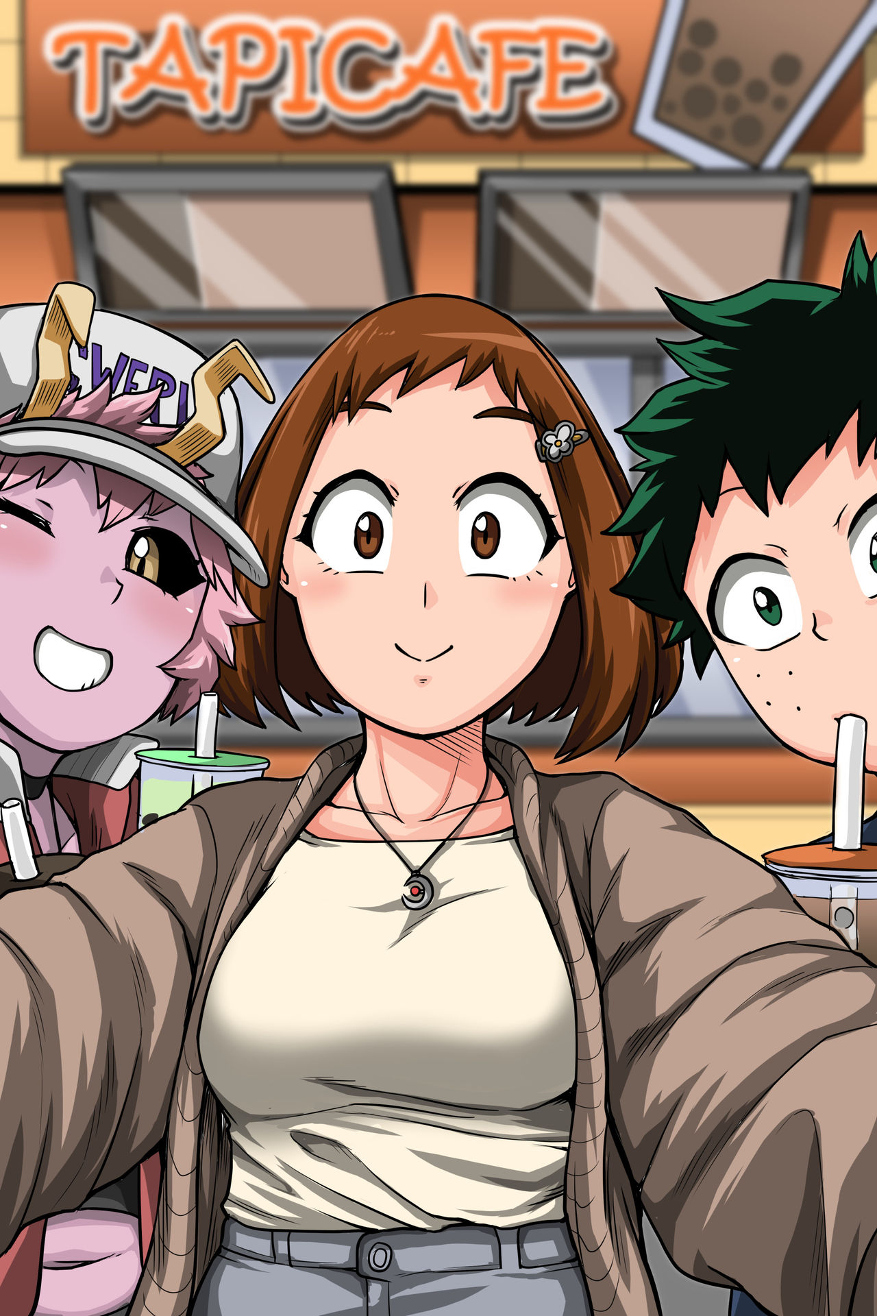 My Harem Academia EP5 Bonus Doodle — preview page 1