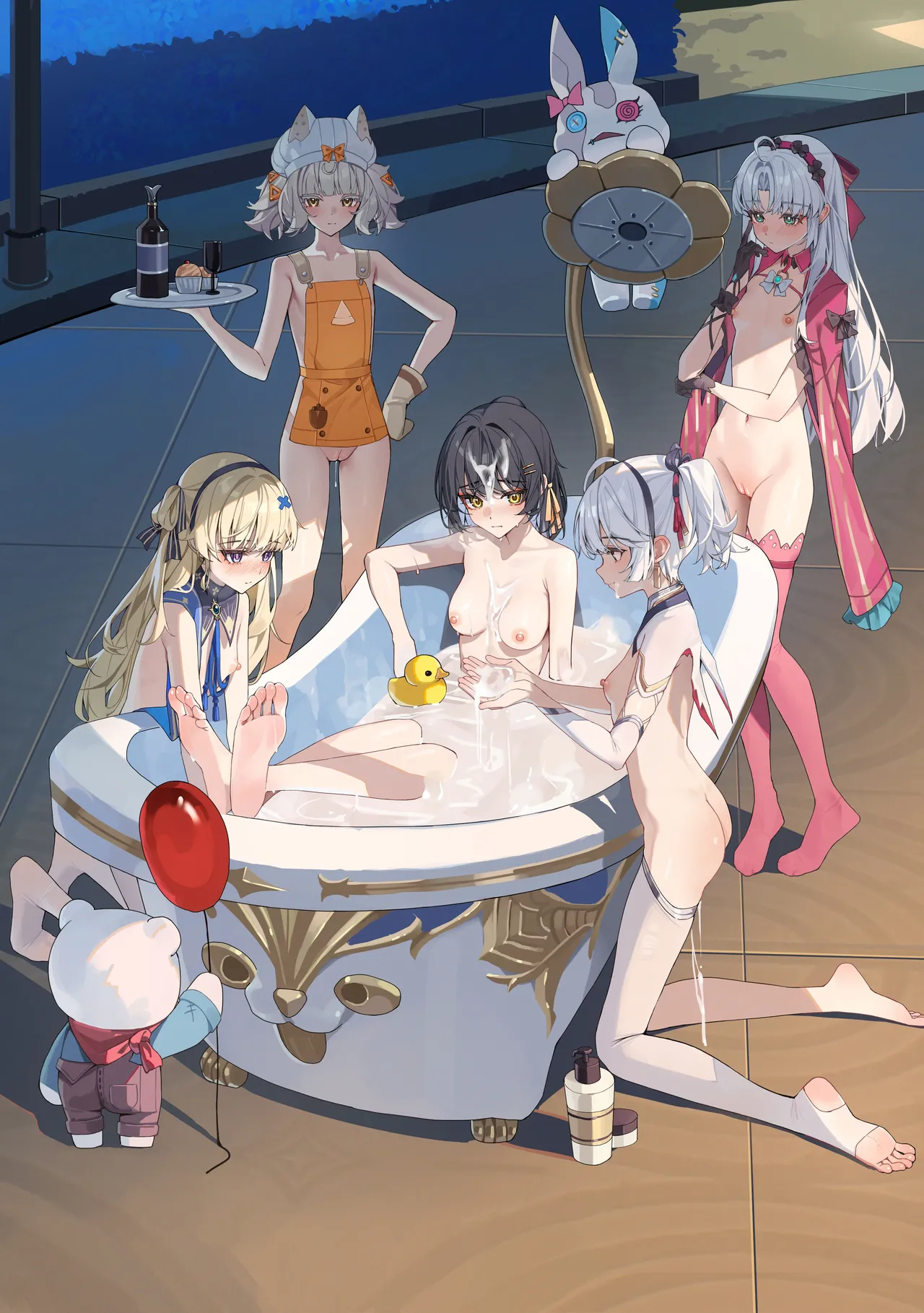 Naked School Attendance Month – Chapter 1 – page 187