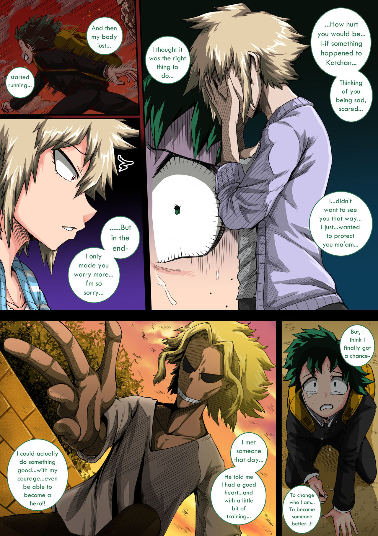 Summer Vacation With Bakugo’s Mom Part Three Chapter One — preview page 4