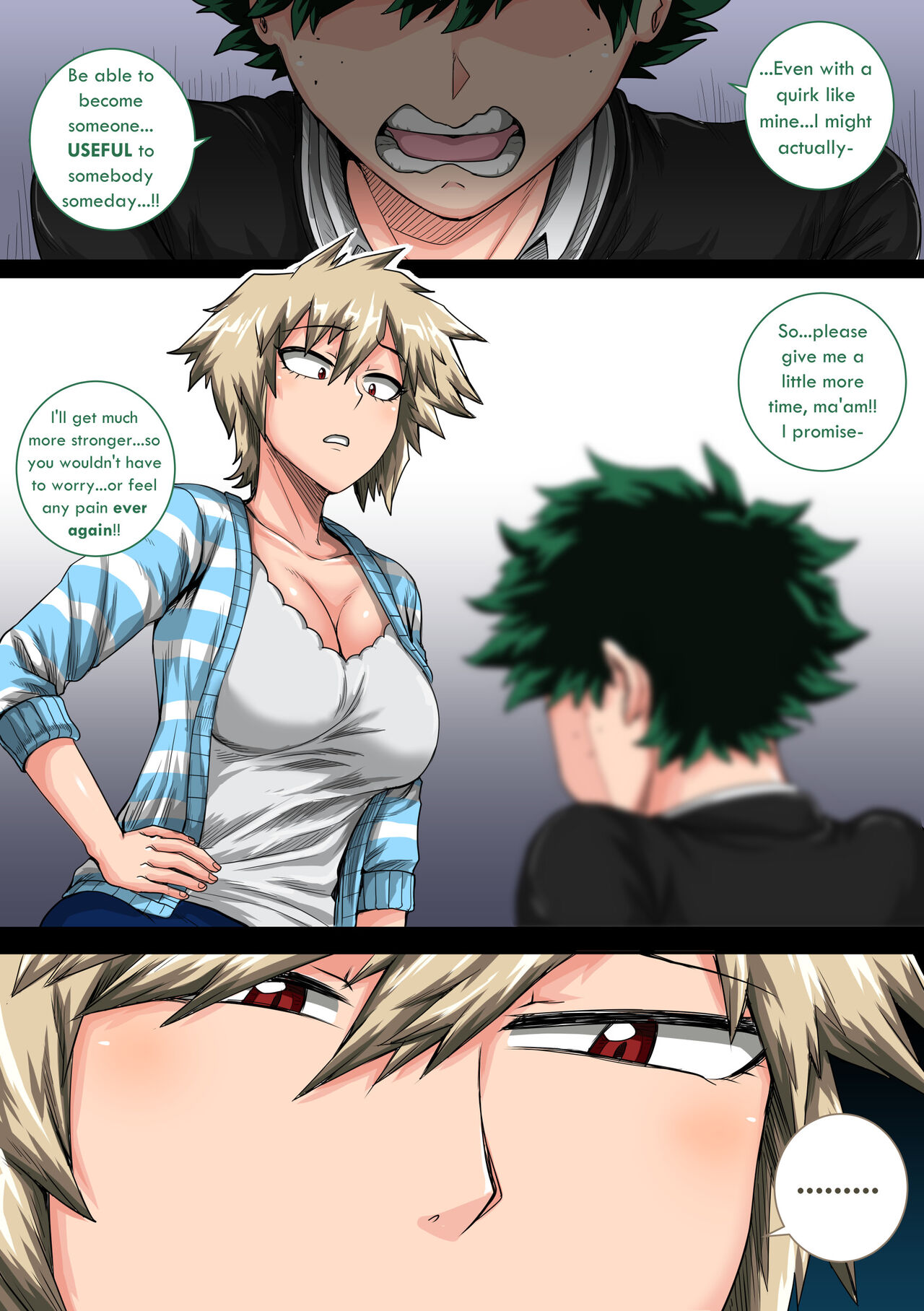 Summer Vacation With Bakugo’s Mom Part Three Chapter One — preview page 5
