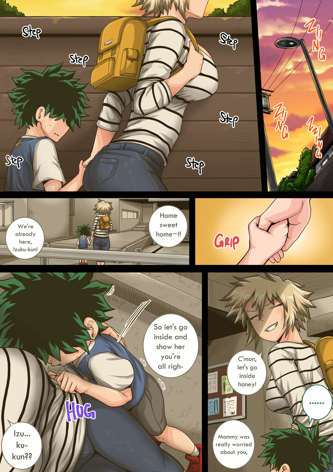 Summer Vacation With Bakugo’s Mom Part Three Chapter Two – Chapter 1 – page 44
