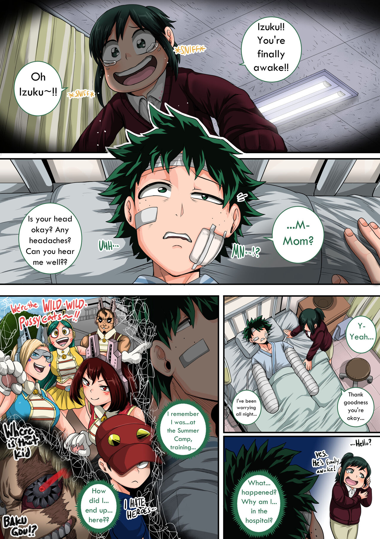Boku no Harem Academia Ch. 8: Kanojo-tachi no Kesshin | Boku no Harem Academia Ch. 8: Kanojo-tachi no Kesshin | Boku No Harem Academia Ch. 8: Breaking into a Broken Heart — preview page 4
