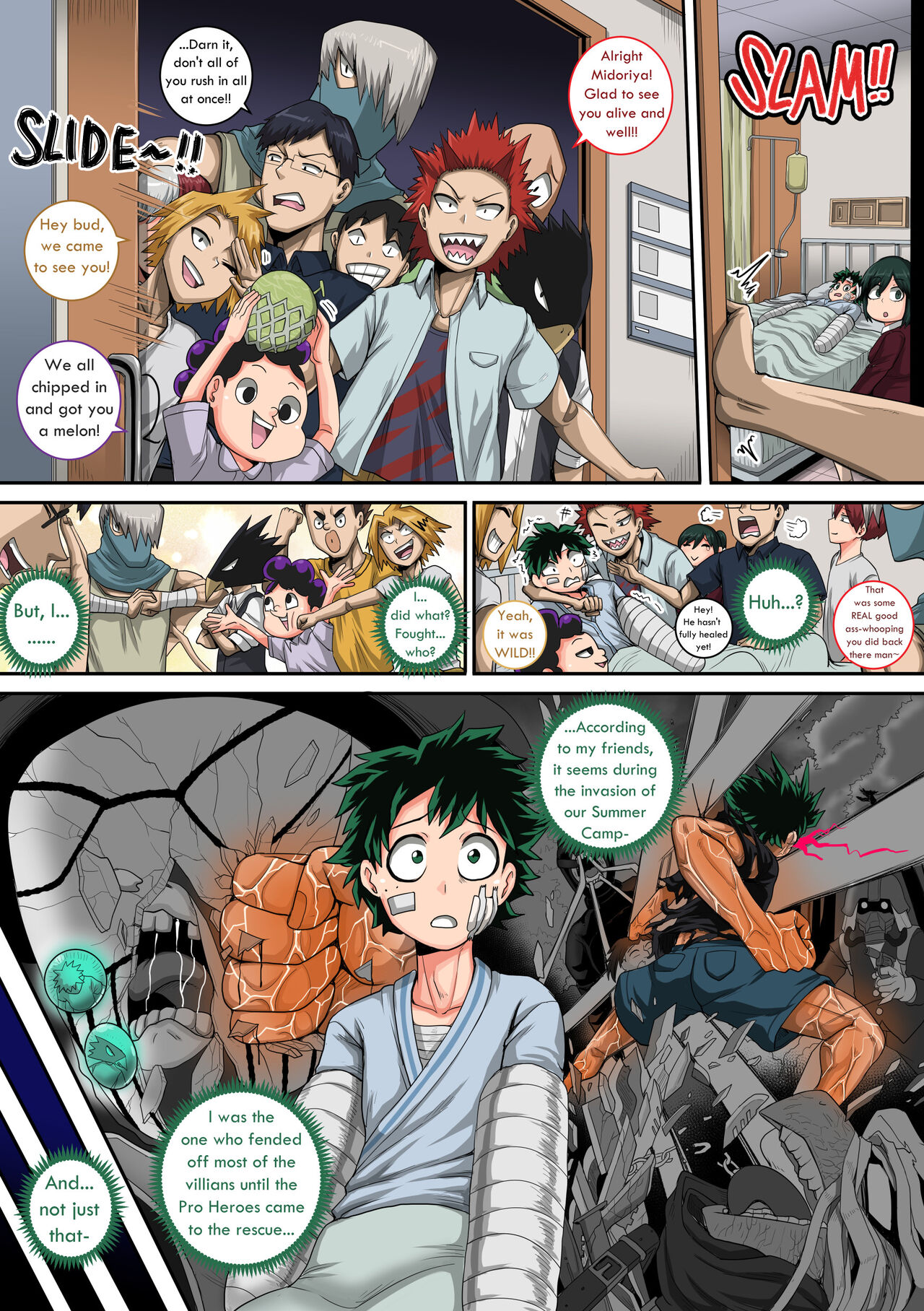 Boku no Harem Academia Ch. 8: Kanojo-tachi no Kesshin | Boku no Harem Academia Ch. 8: Kanojo-tachi no Kesshin | Boku No Harem Academia Ch. 8: Breaking into a Broken Heart — preview page 5