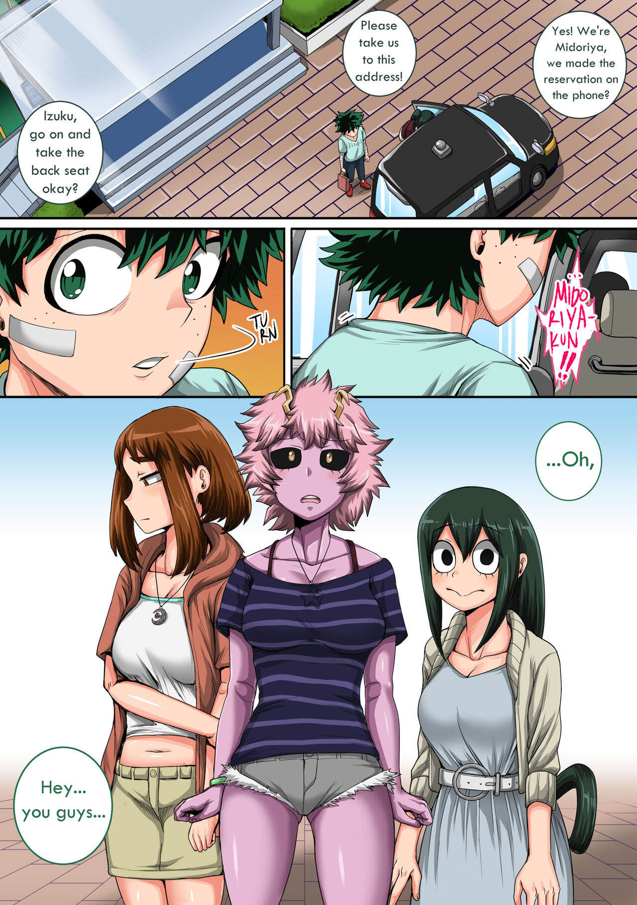 Boku no Harem Academia Ch. 8: Kanojo-tachi no Kesshin | Boku no Harem Academia Ch. 8: Kanojo-tachi no Kesshin | Boku No Harem Academia Ch. 8: Breaking into a Broken Heart — preview page 7