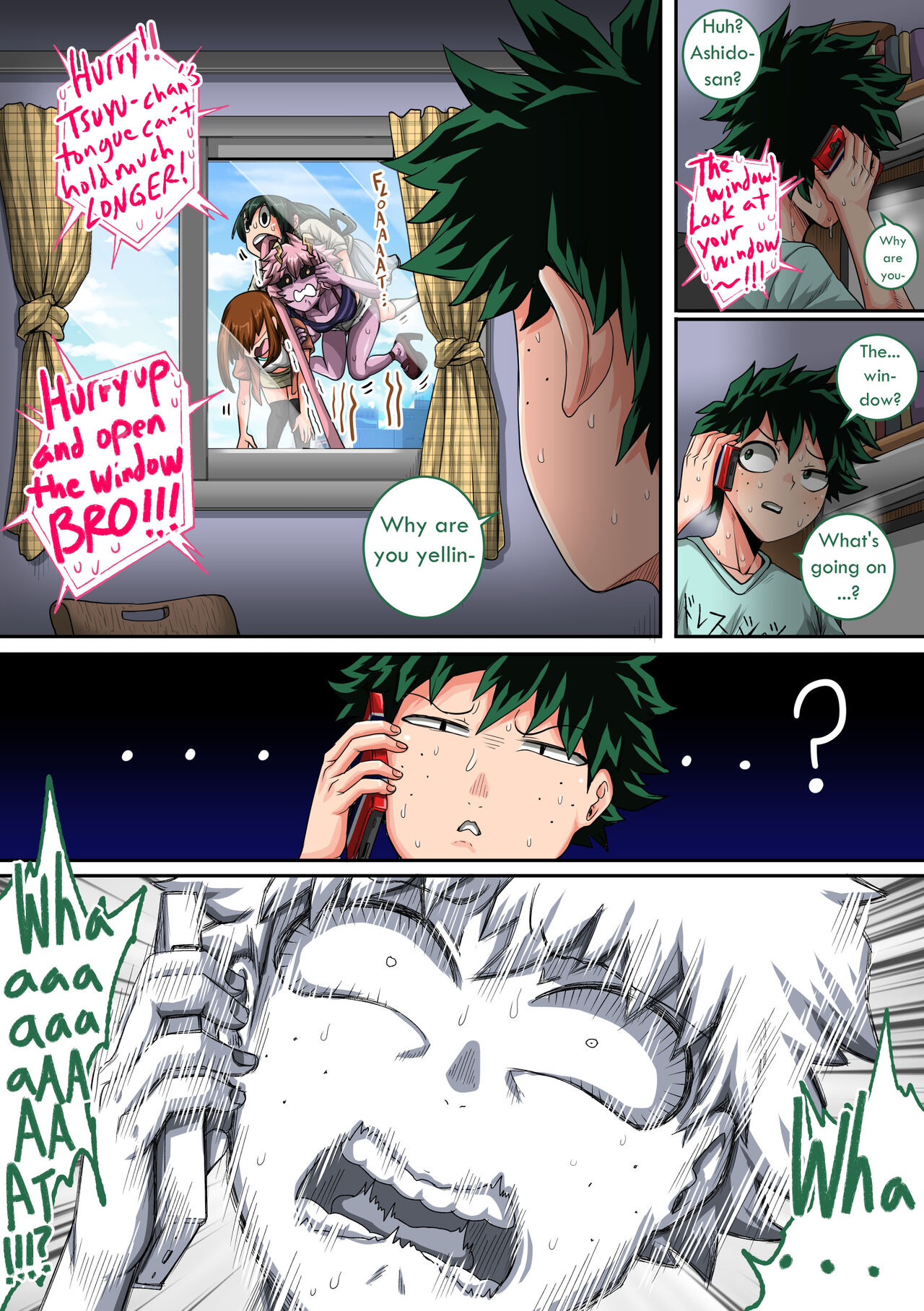 Boku no Harem Academia Ch. 8: Kanojo-tachi no Kesshin | Boku no Harem Academia Ch. 8: Kanojo-tachi no Kesshin | Boku No Harem Academia Ch. 8: Breaking into a Broken Heart — preview page 16
