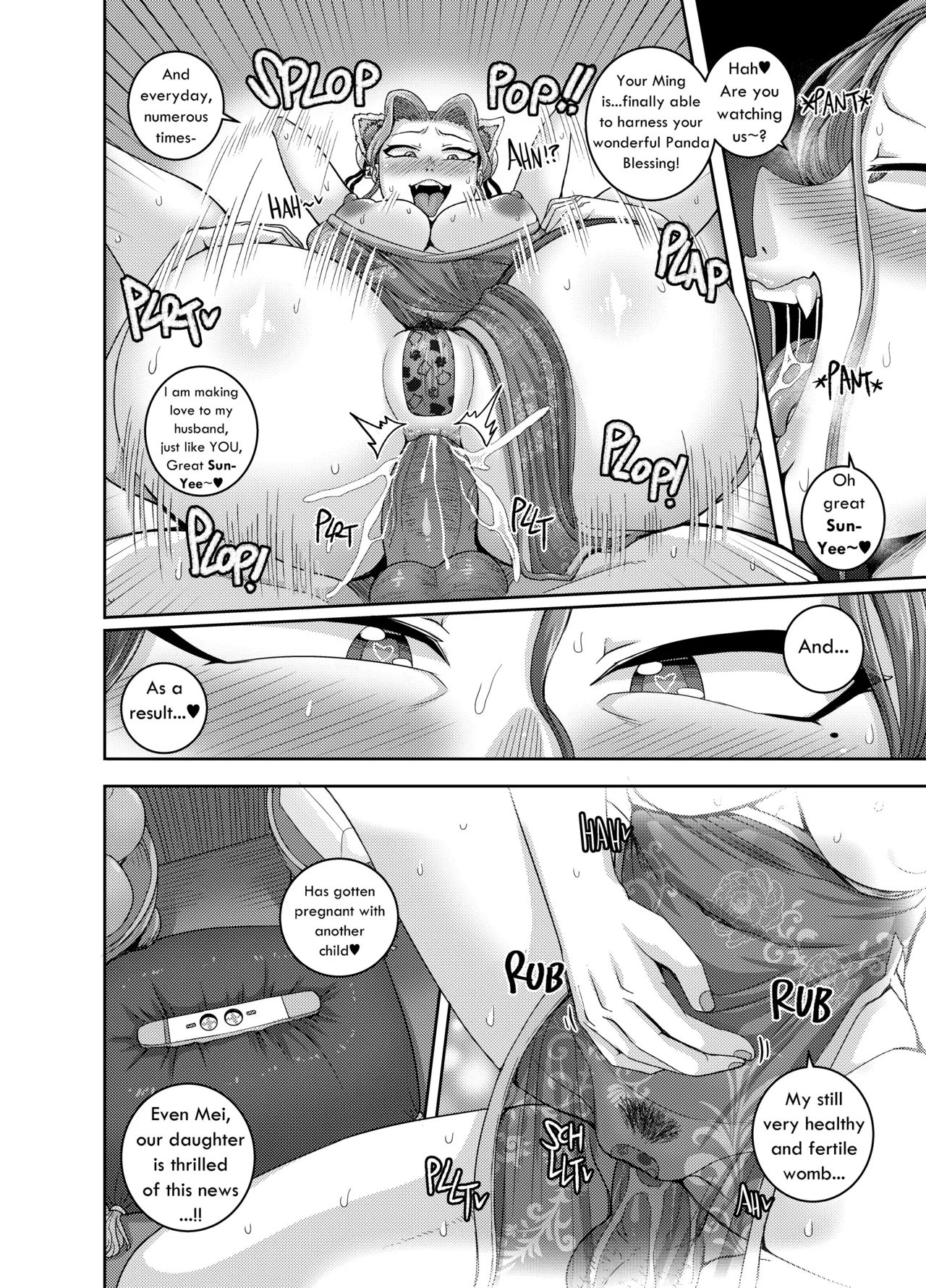 Tsuma wa Tokidoki Ecchi Panda | Mating with Red – Chapter 1 – page 35