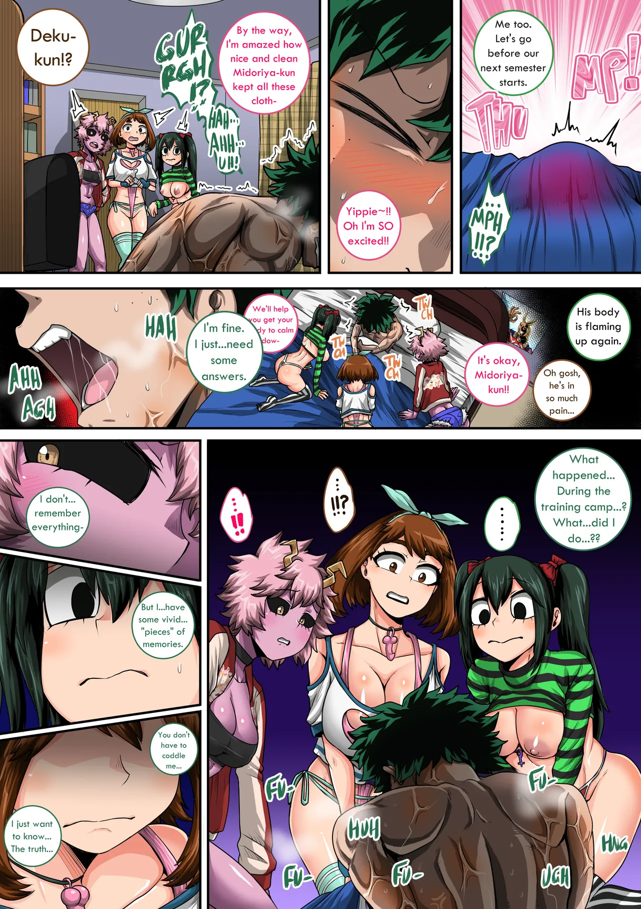 Boku no Harem Academia Ch. 8: Kanojo-tachi no Kesshin — preview page 6