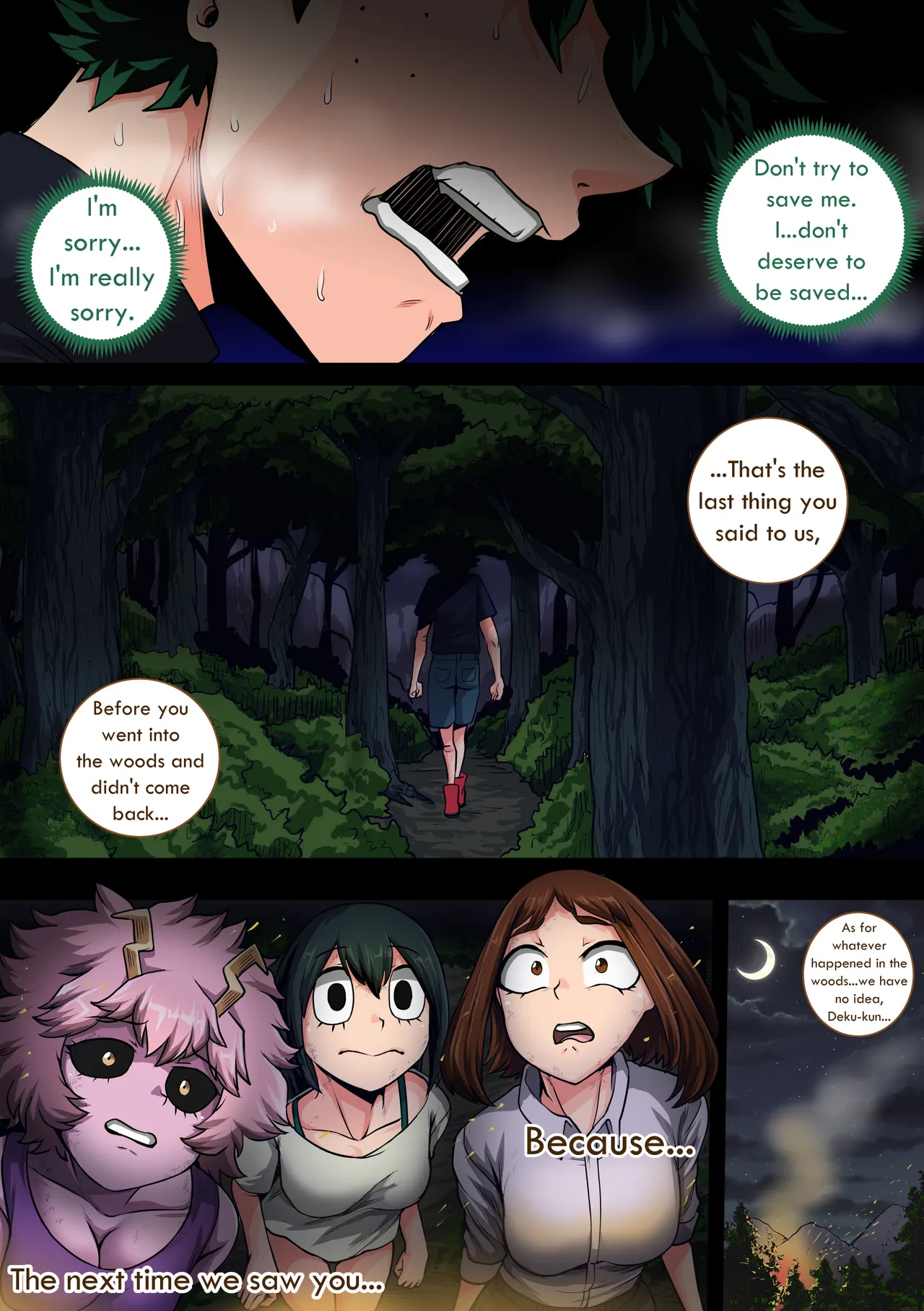 Boku no Harem Academia Ch. 8: Kanojo-tachi no Kesshin — preview page 9