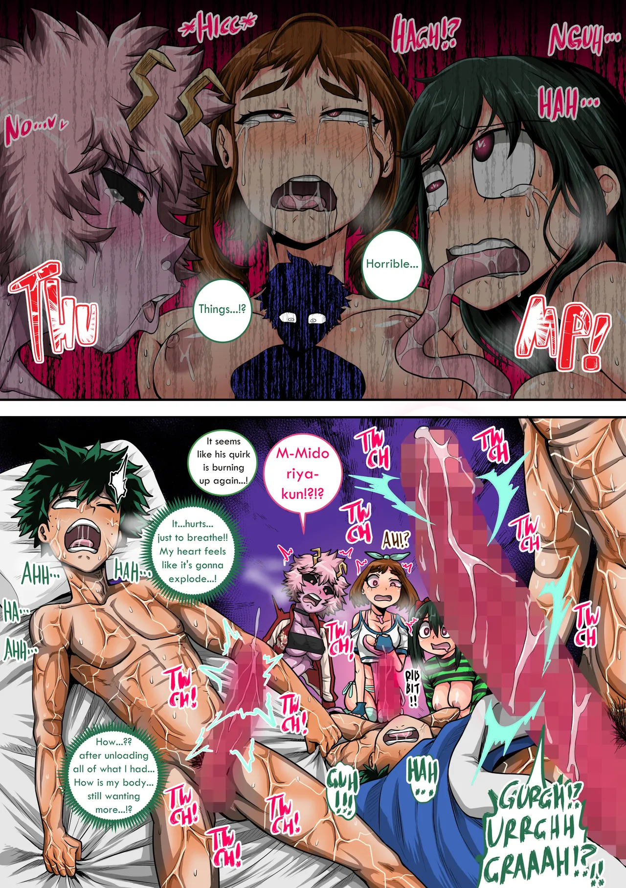 Boku no Harem Academia Ch. 8: Kanojo-tachi no Kesshin — preview page 14