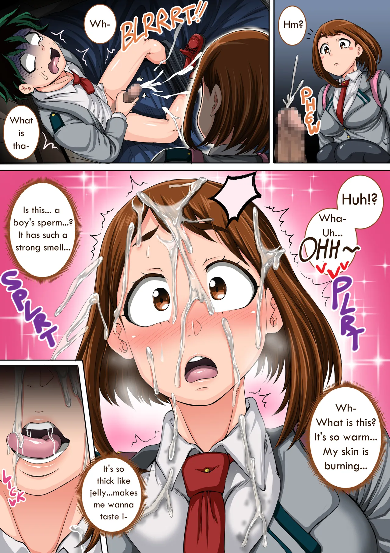 Boku no Harem Academia: 3-wa Ochako Hen “Arata na SEX Friend” — preview page 6