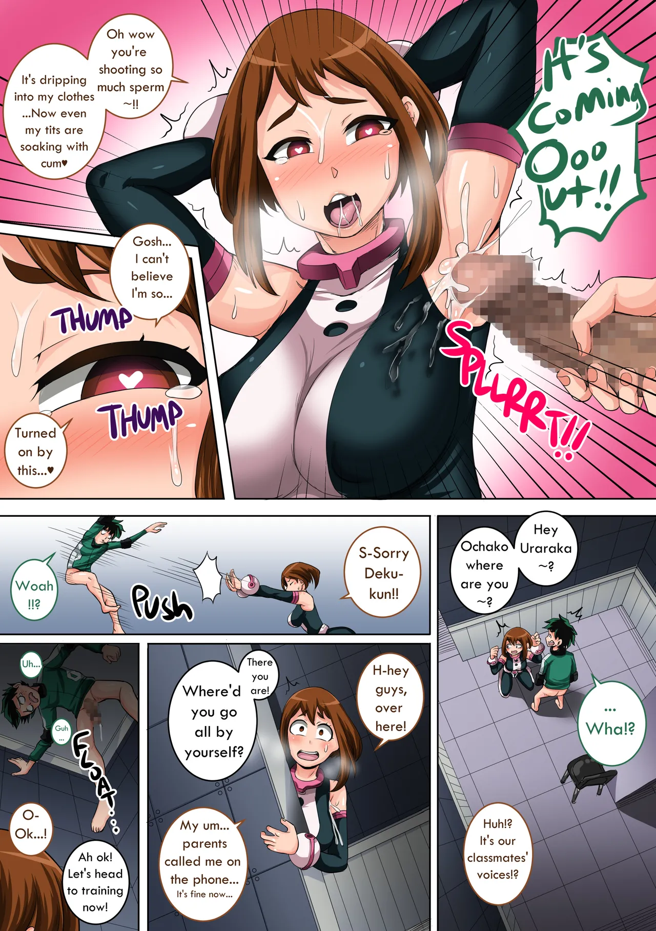 Boku no Harem Academia: 3-wa Ochako Hen “Arata na SEX Friend” – Chapter 1 – page 30