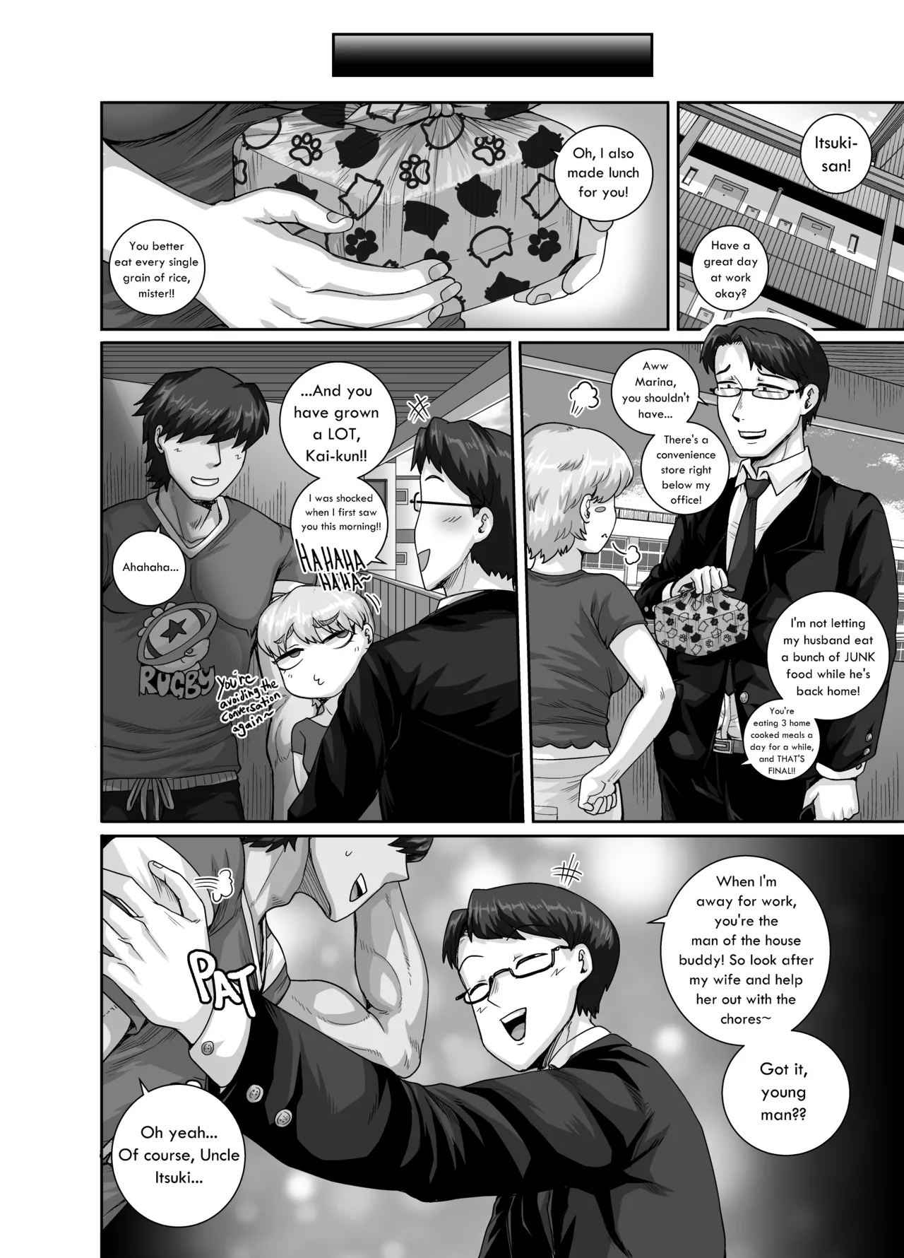 Starting tonight…Baby bear will become – Chapter 1 – page 36