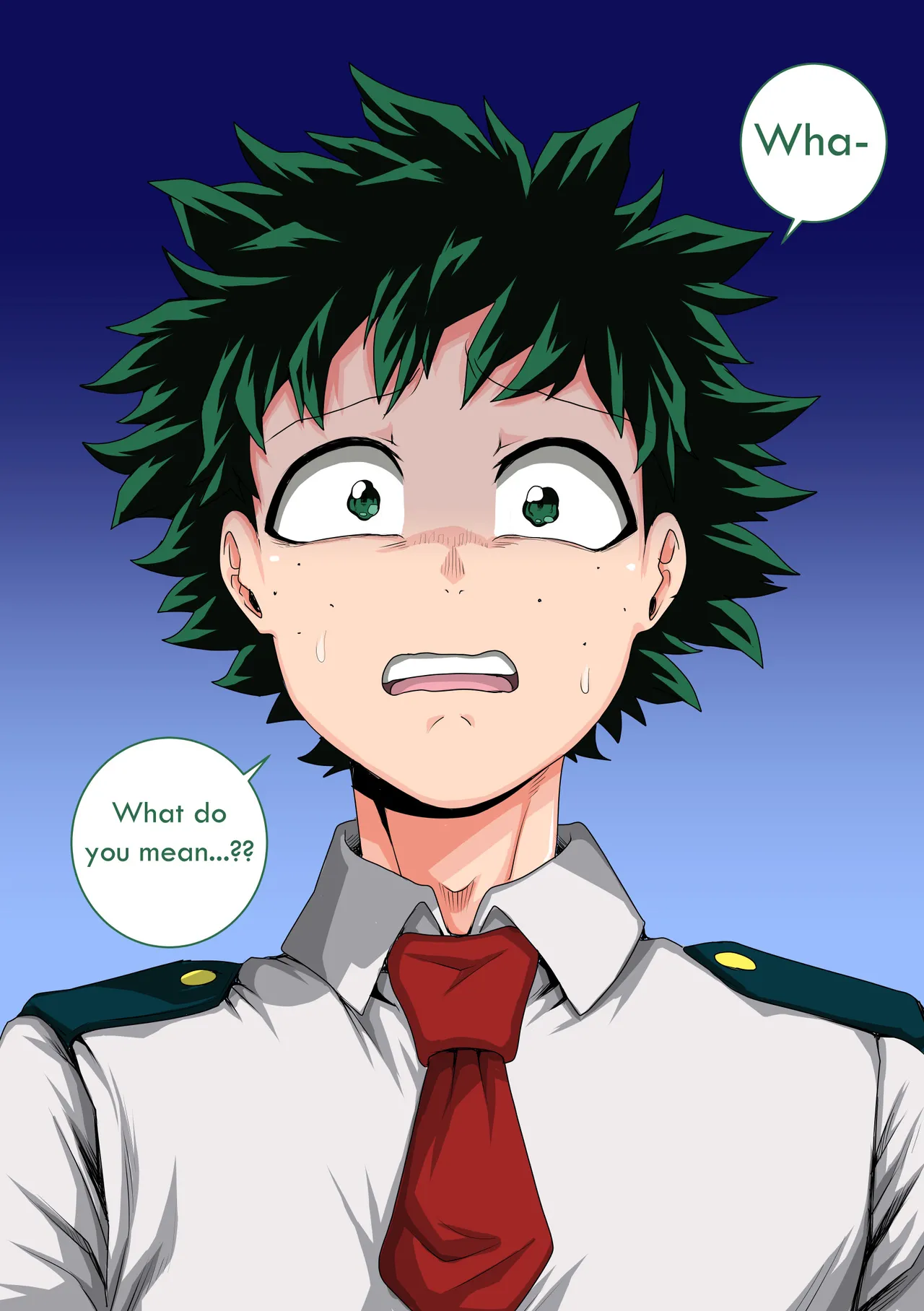 My Harem Academia Chapter 8 Part 3 Breaking into a broken heart — preview page 3
