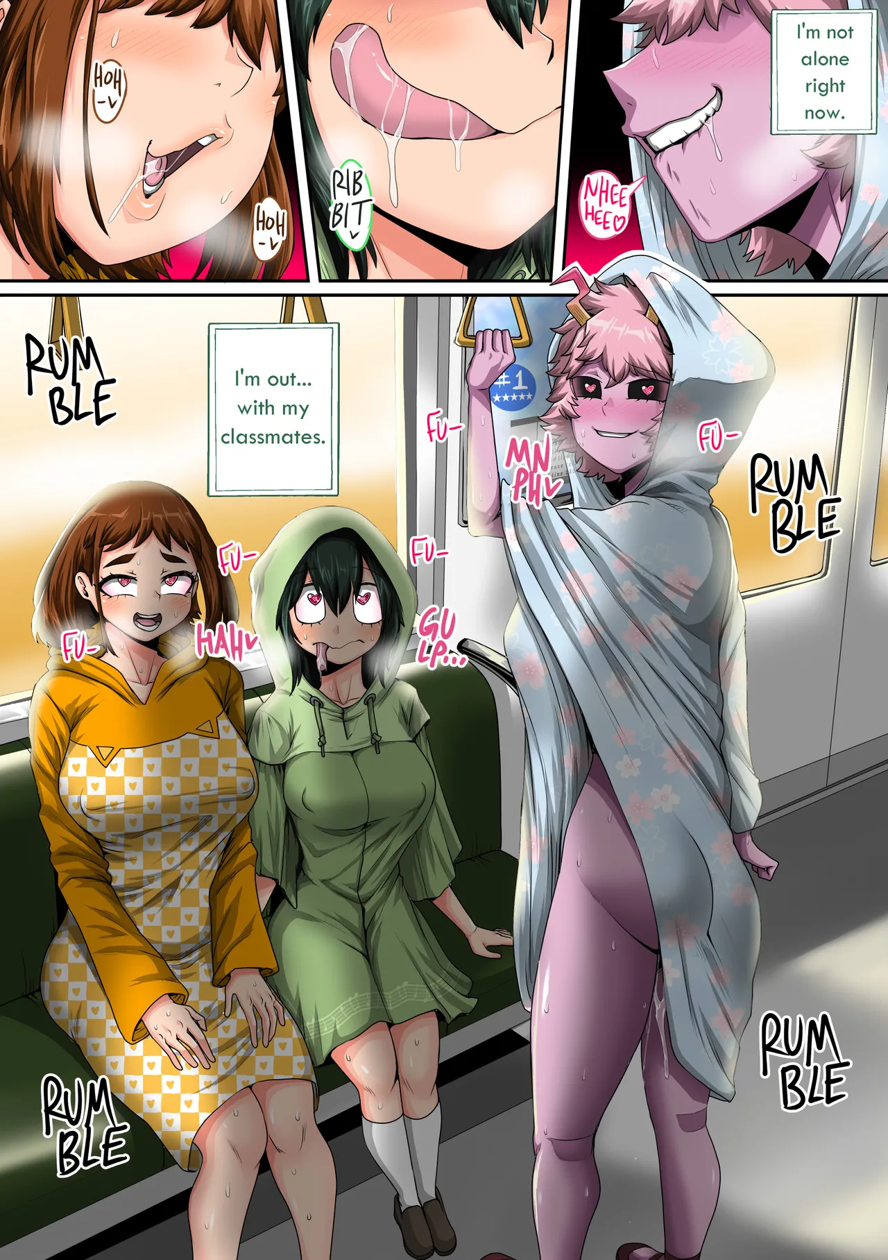 My Harem Academia Chapter 8 Part 3 Breaking into a broken heart – Chapter 1 – page 109