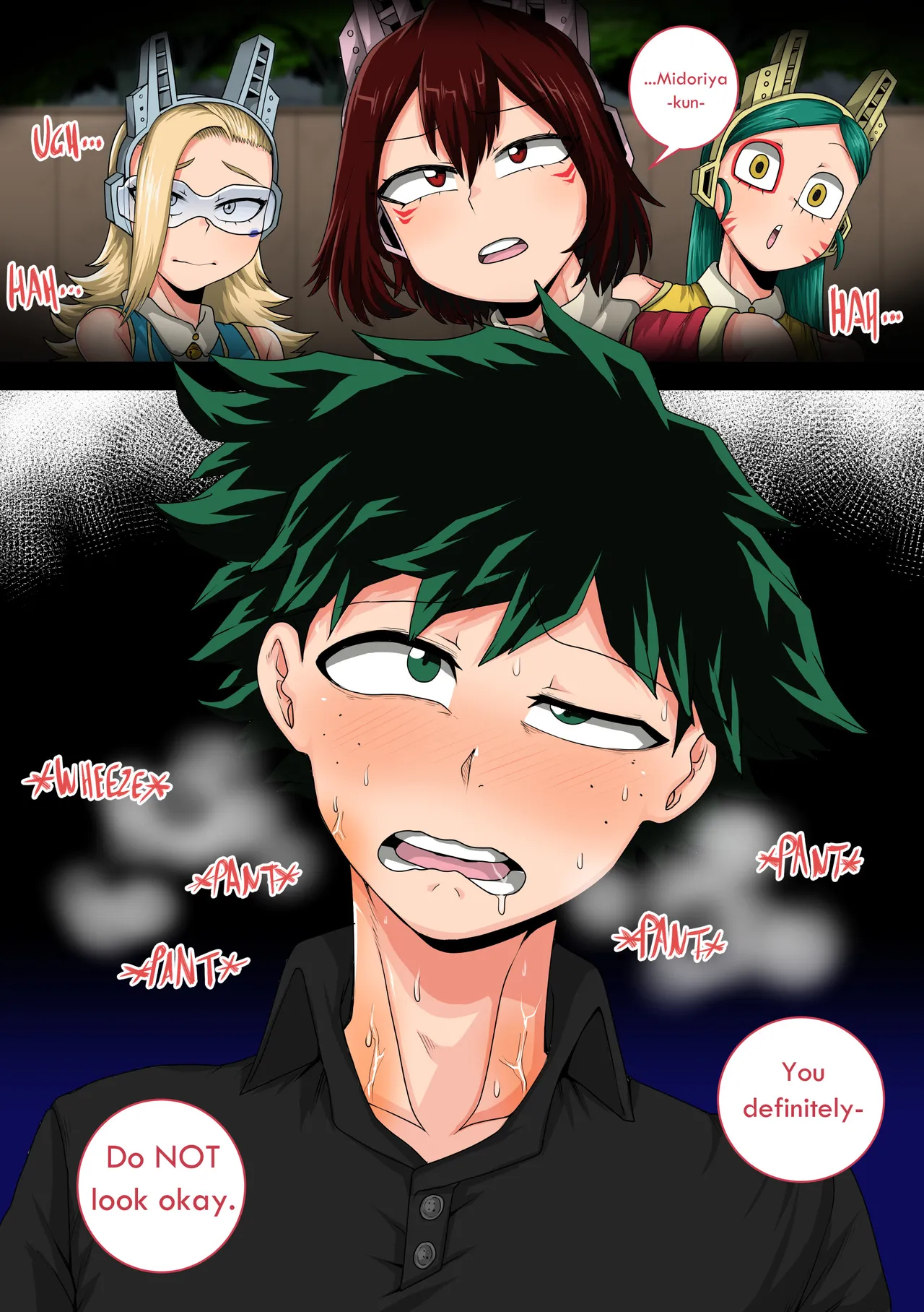 My Harem Academia Chapter 8 Part 3 Breaking into a broken heart – Chapter 1 – page 120