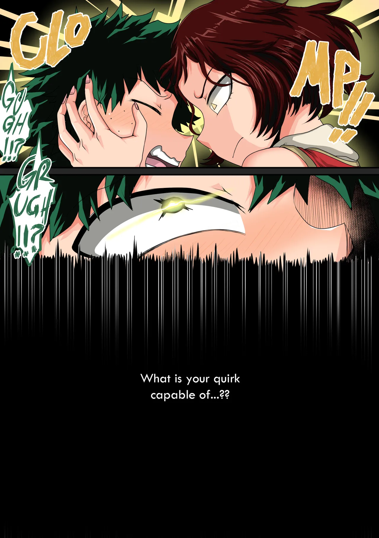 My Harem Academia Chapter 8 Part 3 Breaking into a broken heart — preview page 9