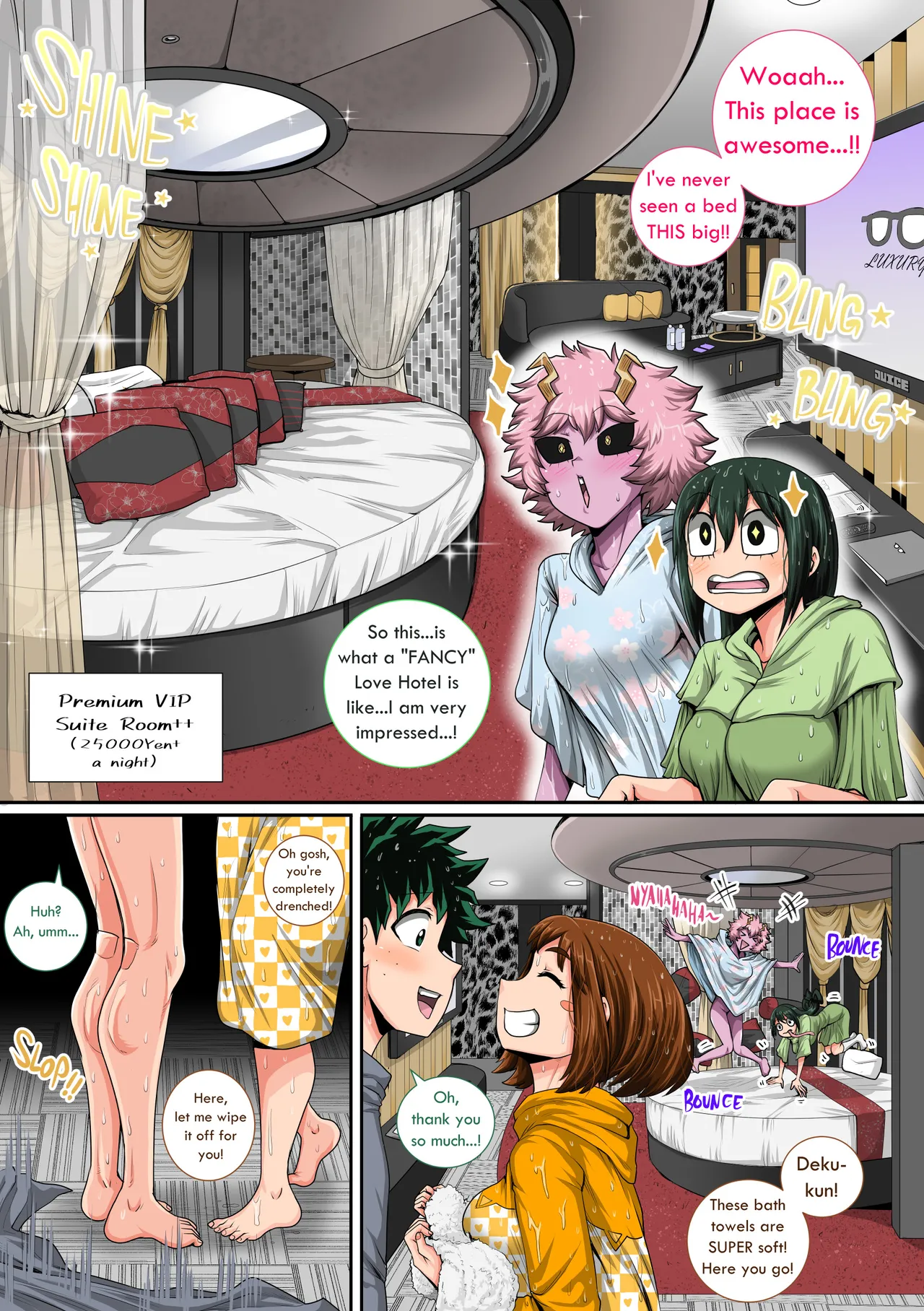 My Harem Academia Chapter 8 Part 3 Breaking into a broken heart – Chapter 1 – page 27