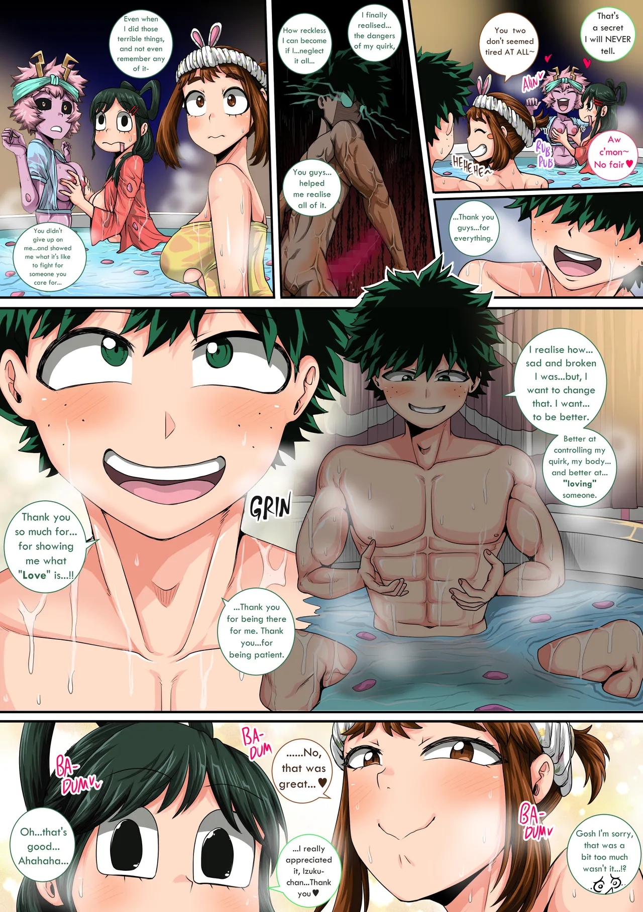 My Harem Academia Chapter 8 Part 3 Breaking into a broken heart – Chapter 1 – page 33