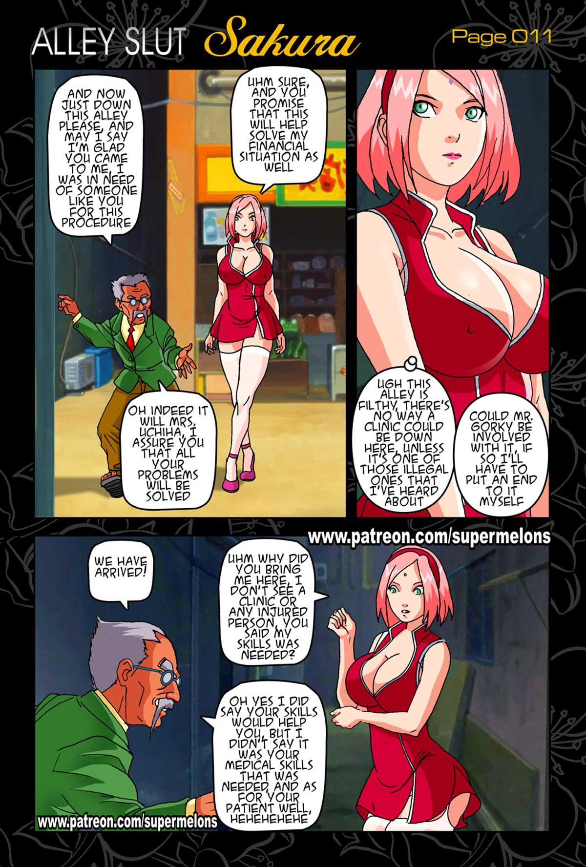 Alley Slut Sakura (Naruto) #1 — preview page 13