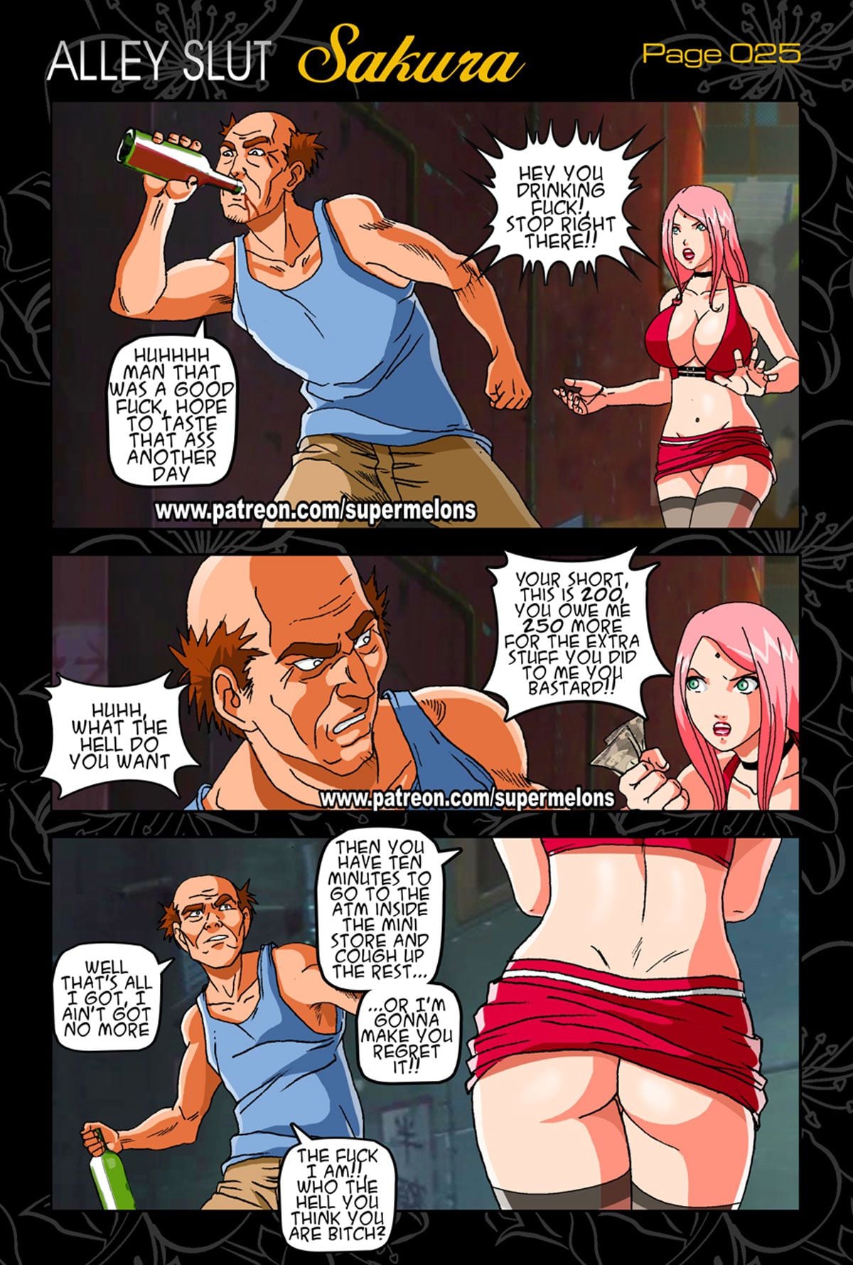 Alley Slut Sakura (Naruto) #1 – Chapter 1 – page 27