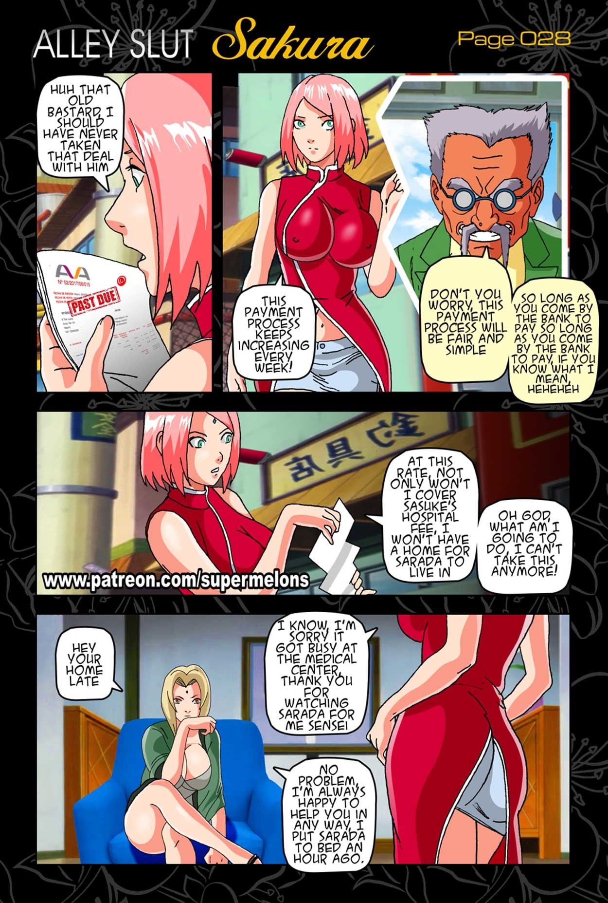 Alley Slut Sakura (Naruto) #1 – Chapter 1 – page 30