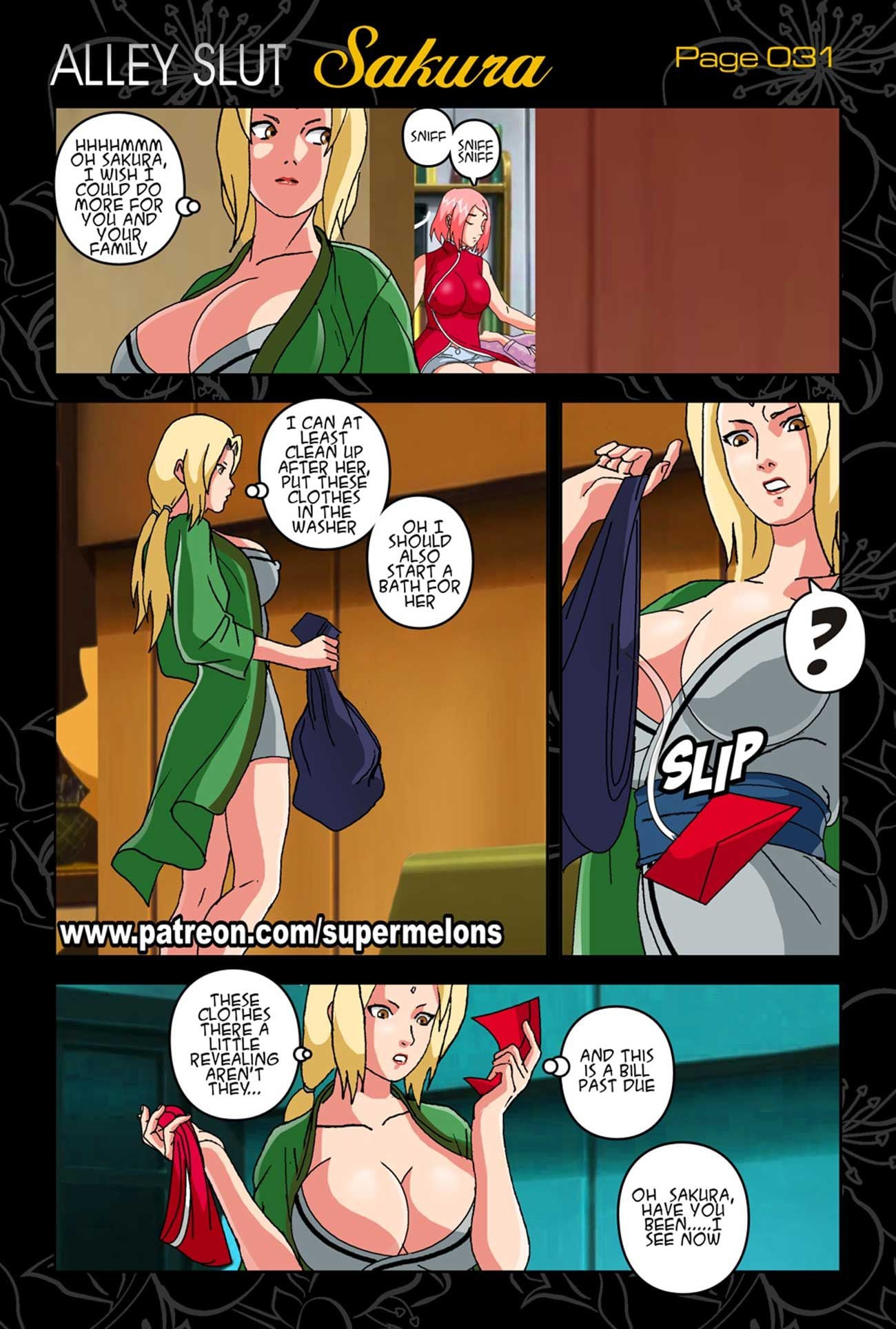 Alley Slut Sakura (Naruto) #1 – Chapter 1 – page 33