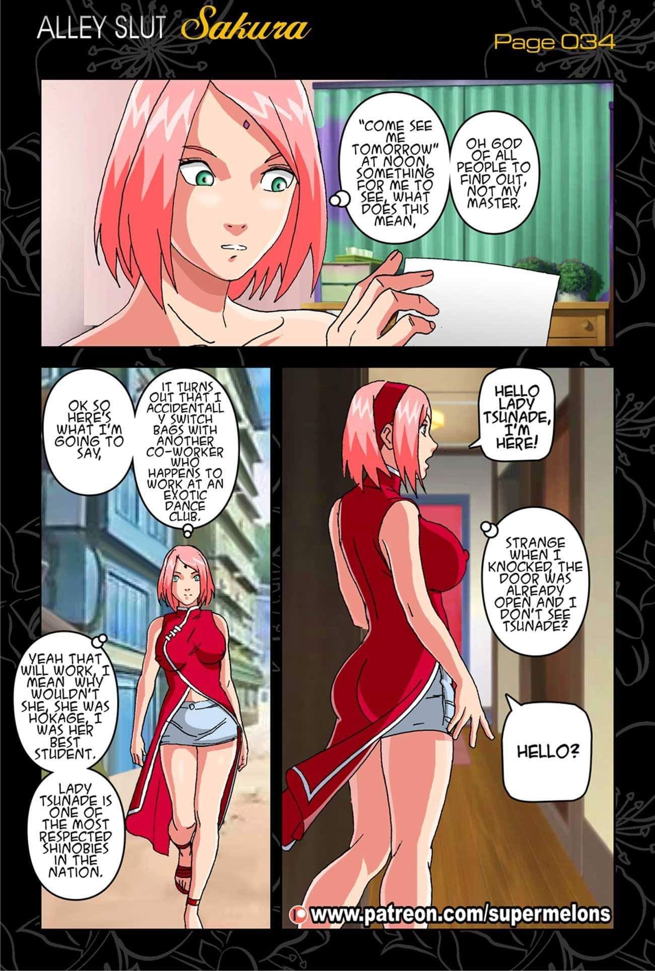 Alley Slut Sakura (Naruto) #1 – Chapter 1 – page 36