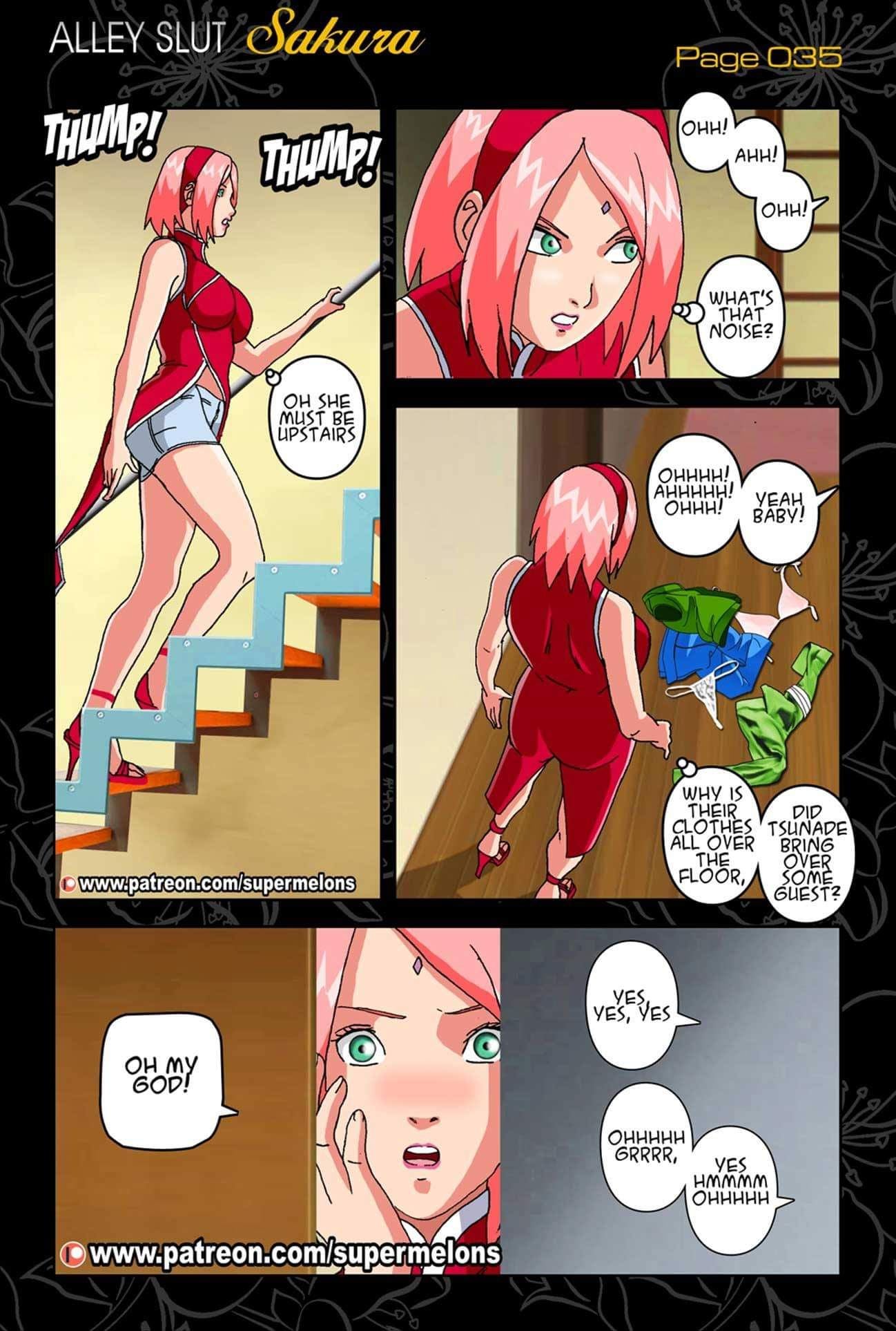Alley Slut Sakura (Naruto) #1 – Chapter 1 – page 37