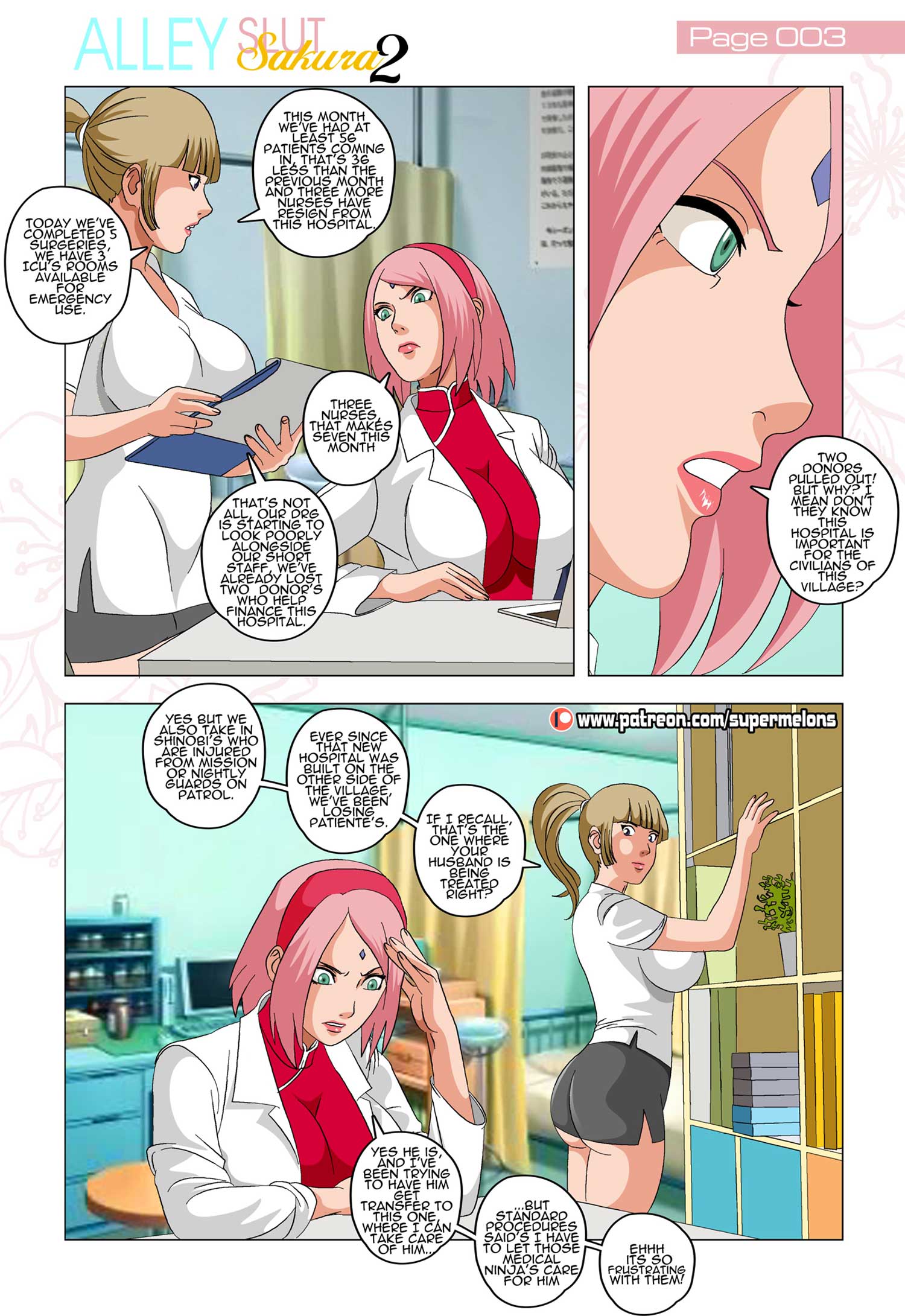 Alley Slut Sakura (Naruto) #2 — preview page 4