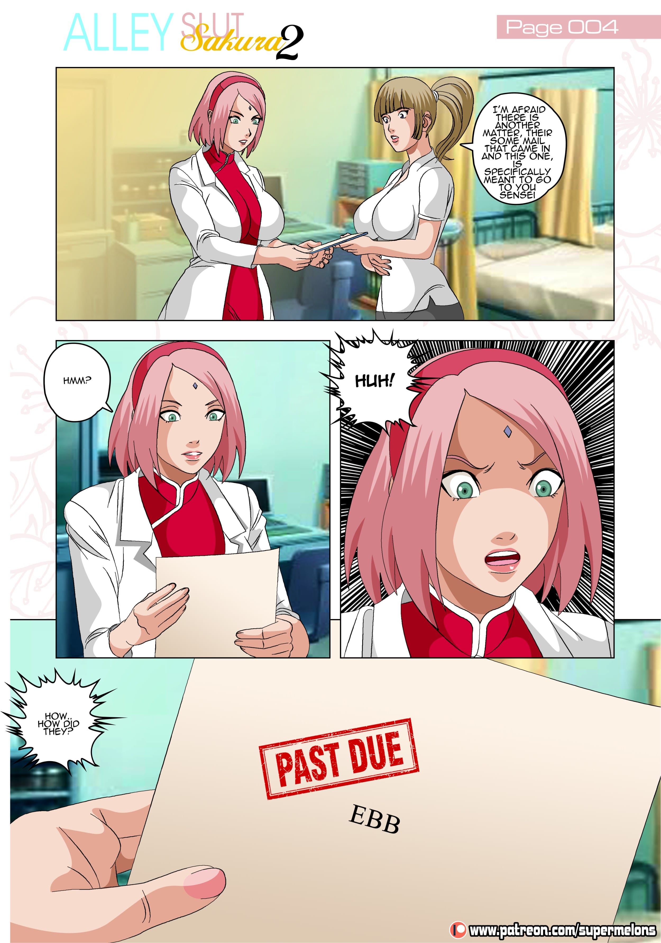 Alley Slut Sakura (Naruto) #2 — preview page 5