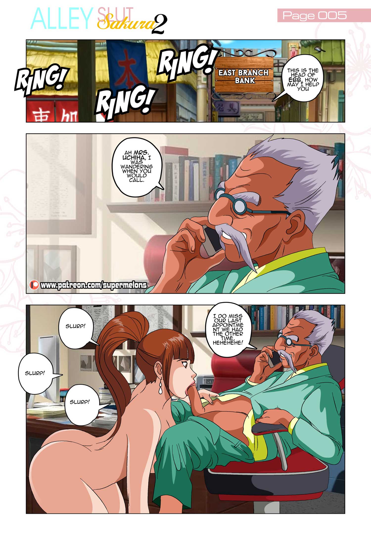 Alley Slut Sakura (Naruto) #2 — preview page 6