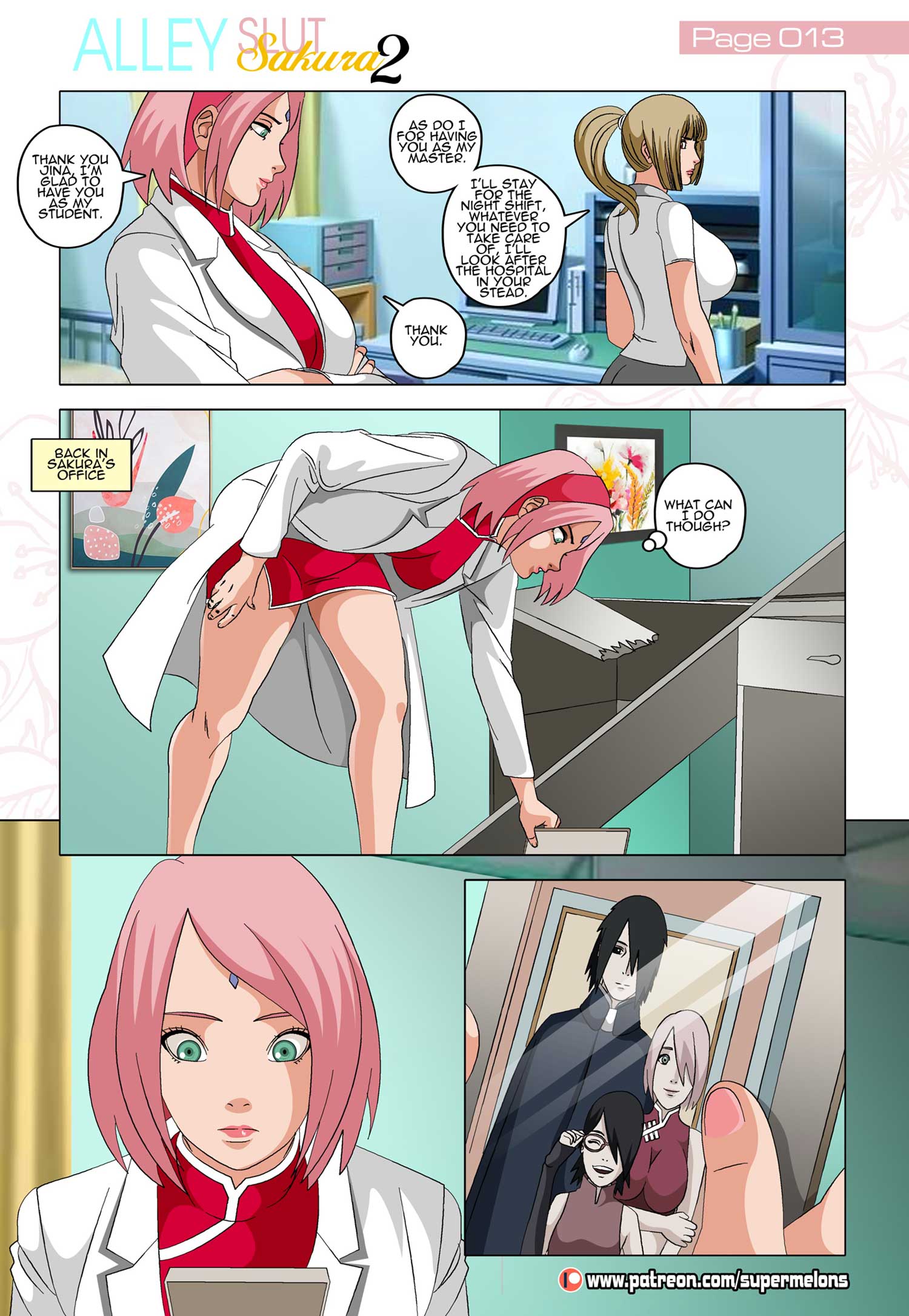 Alley Slut Sakura (Naruto) #2 — preview page 14