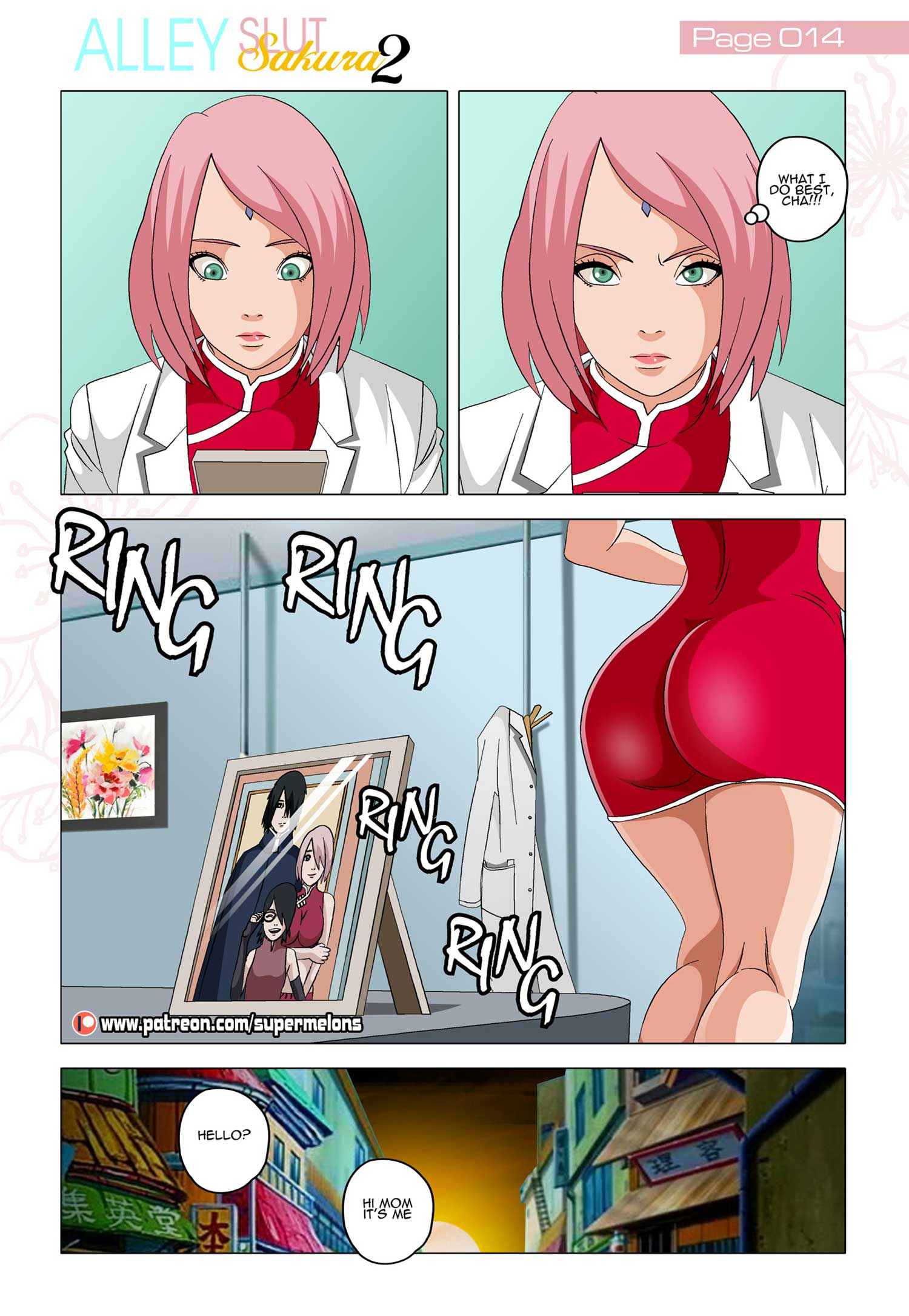 Alley Slut Sakura (Naruto) #2 — preview page 15