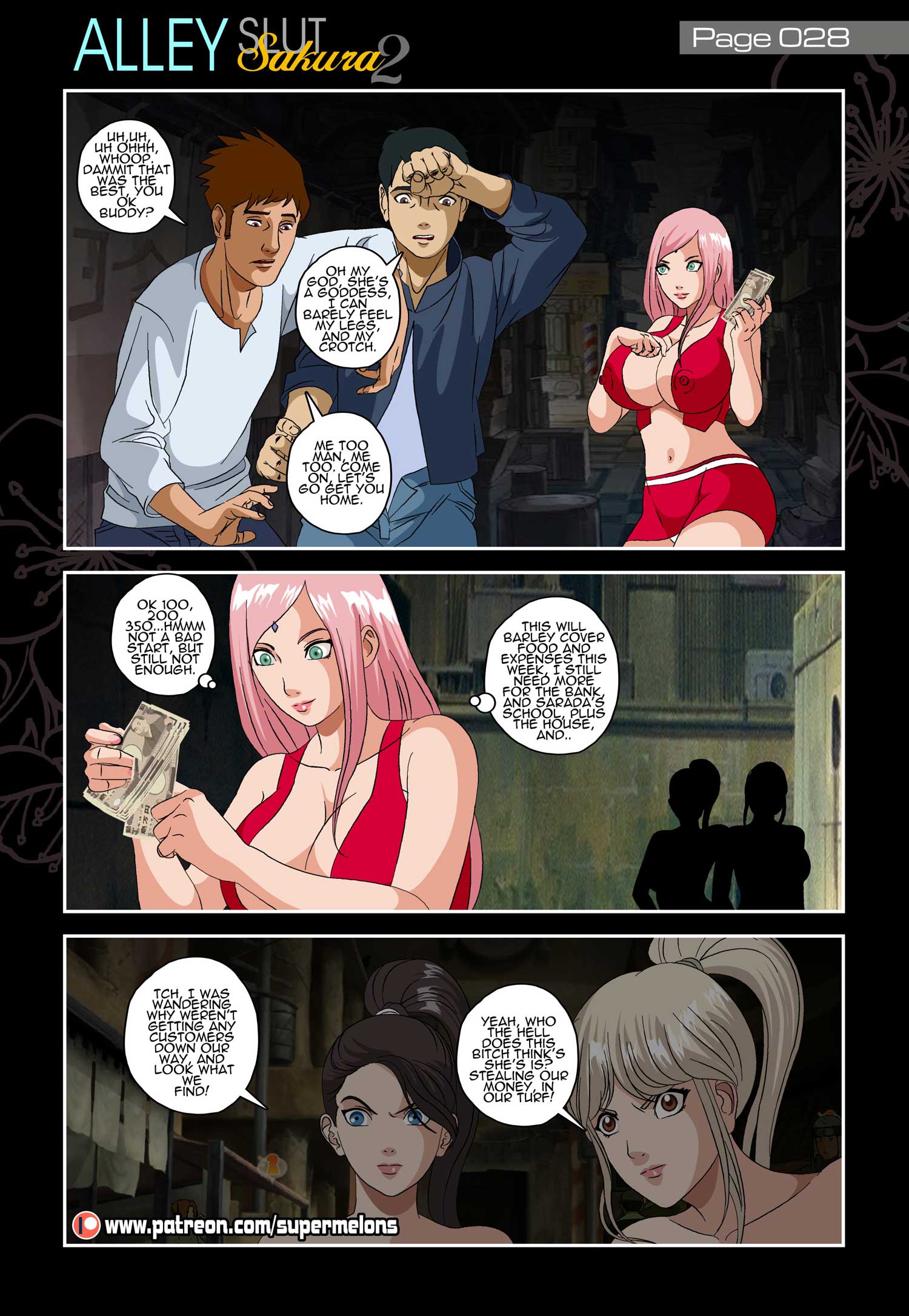 Alley Slut Sakura (Naruto) #2 – Chapter 1 – page 29